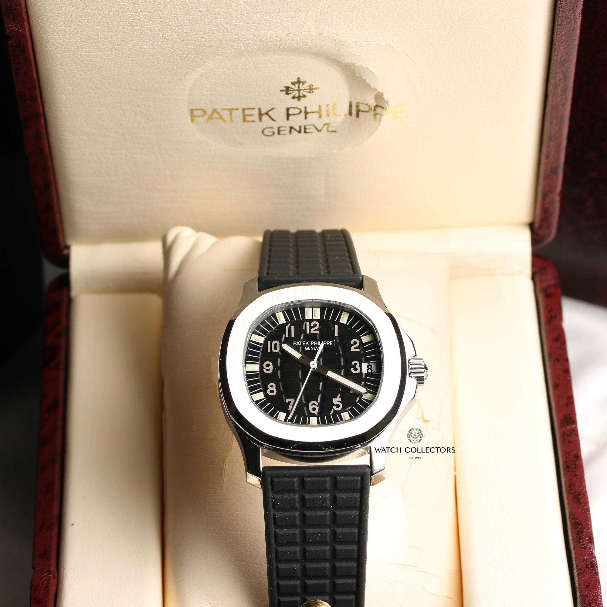 Patek Philippe Aquanaut 5066 1A-010 Stainless Steel Second Hand Watch Collectors 11