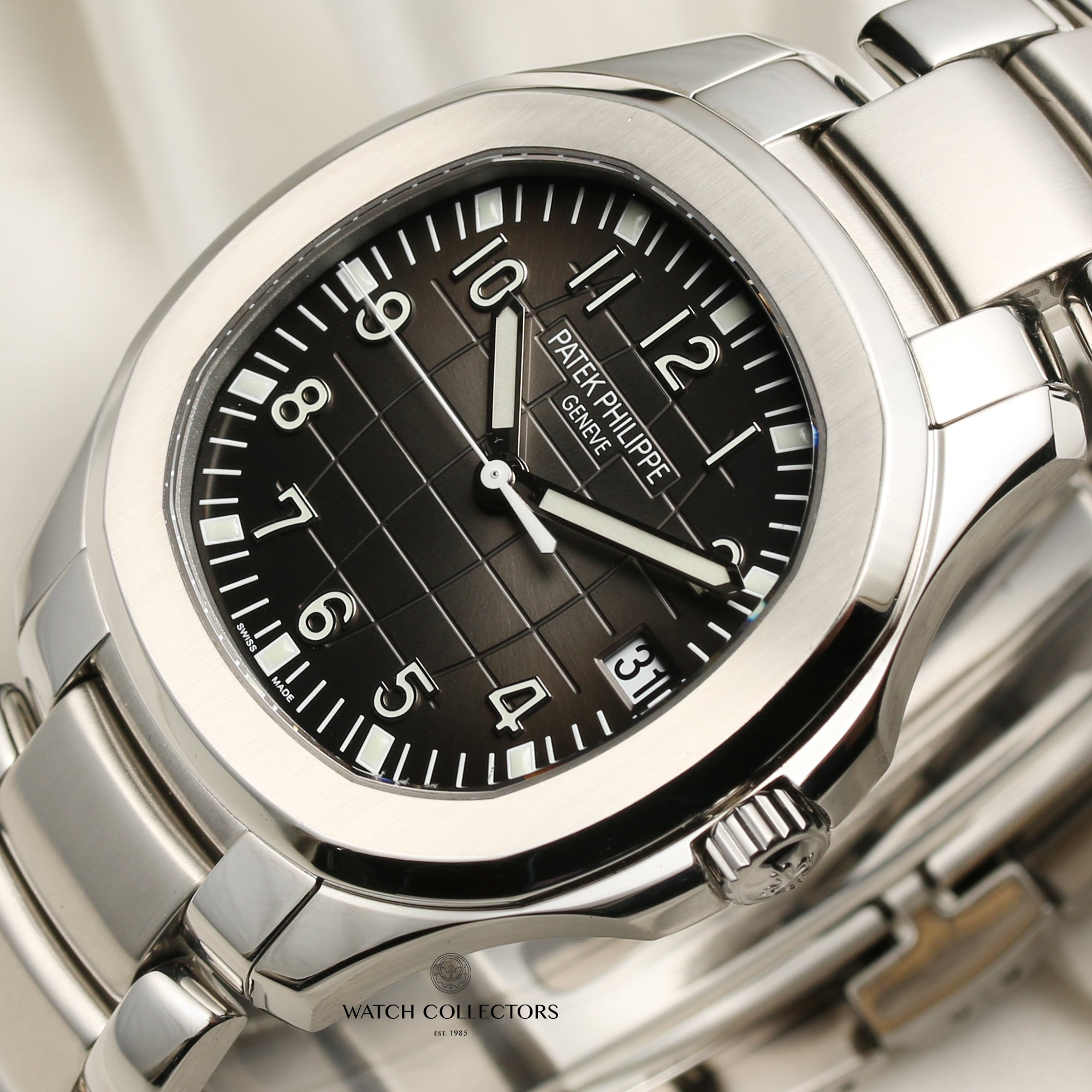 Patek Philippe Aquanaut 5167 Stainless Steel Second Hand Watch Collectors 4