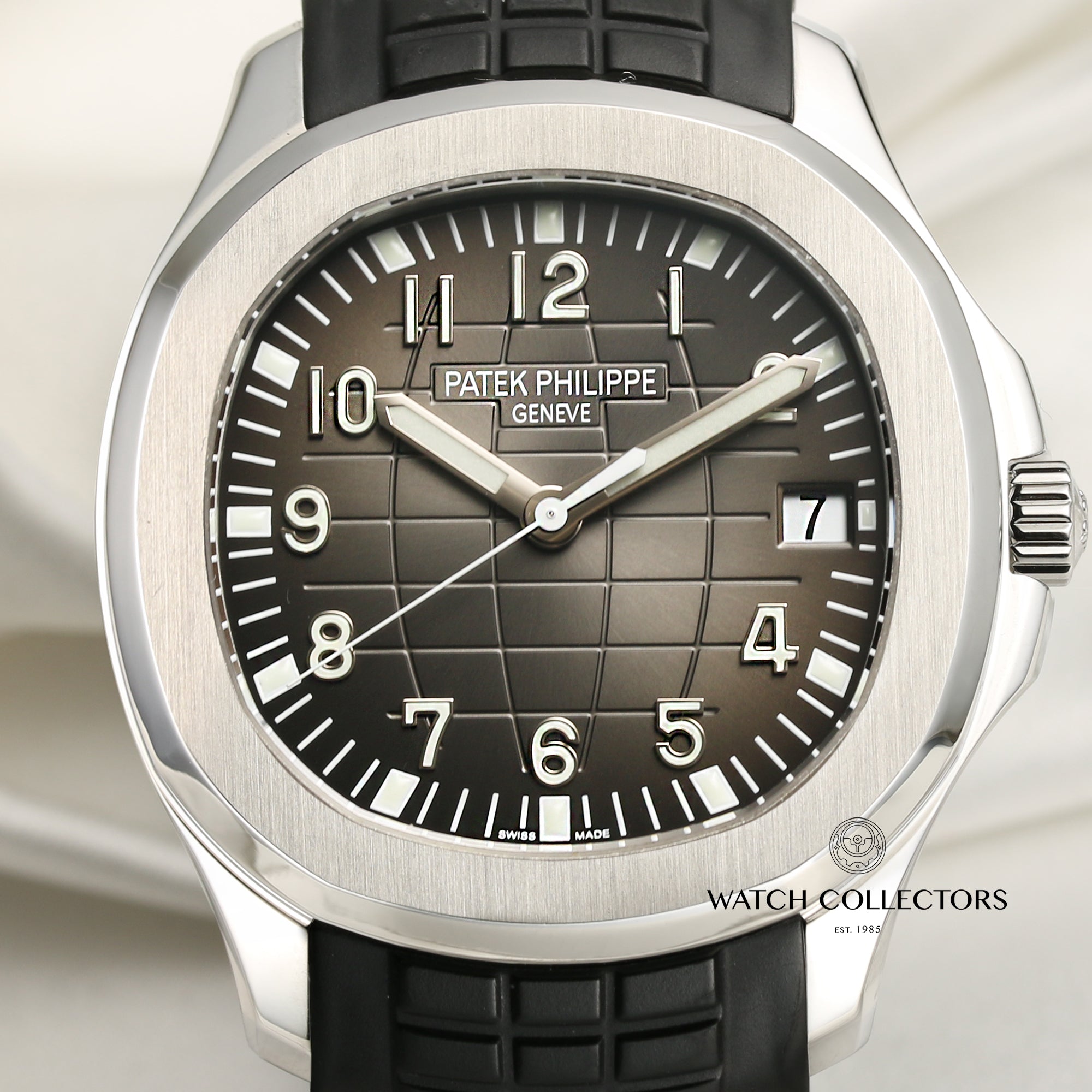 Patek Philippe Aquanaut Stainless Steel Second Hand Watch Collectors 2