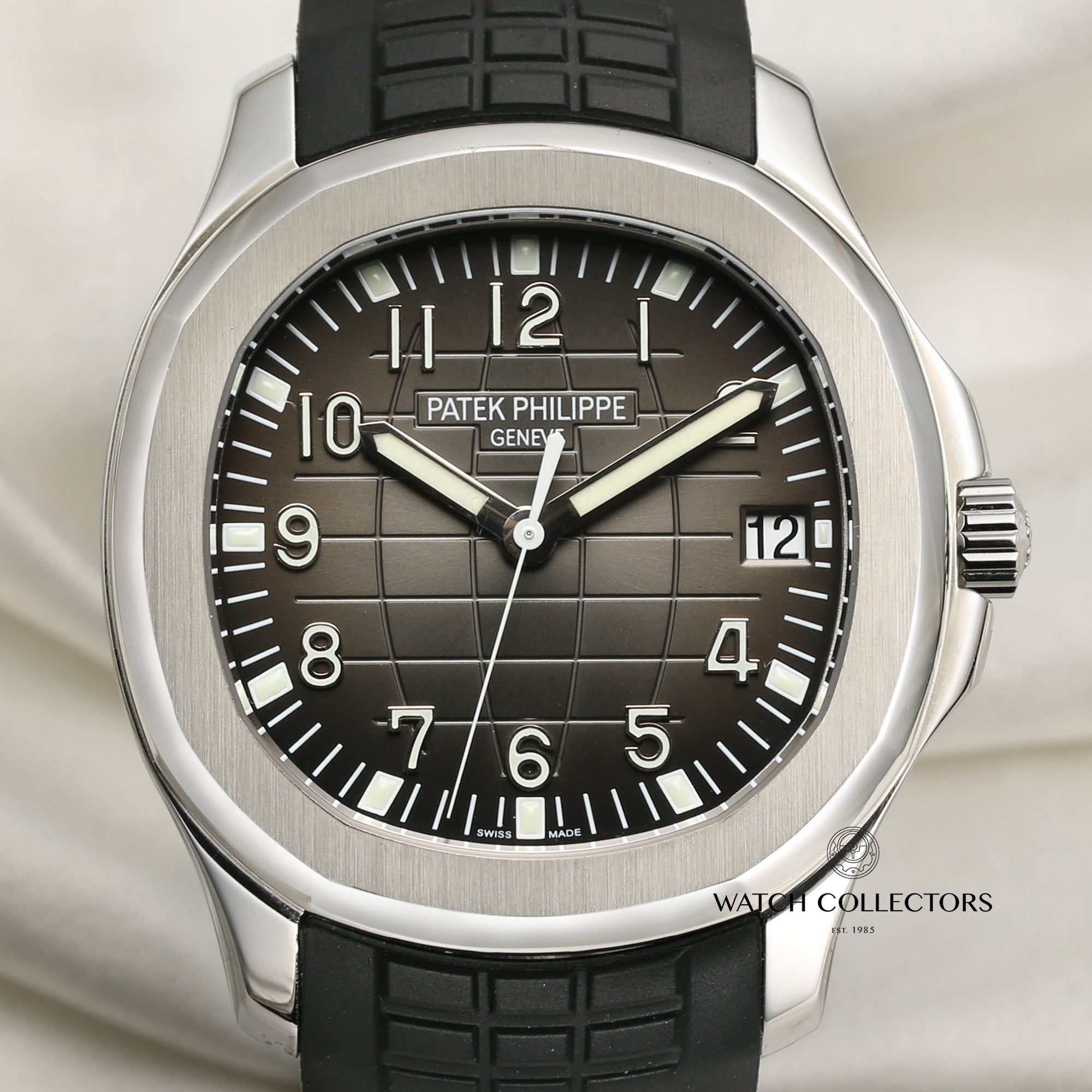 Patek Philippe Aquanaut Stainless Steel Second Hand Watch Collectors 2