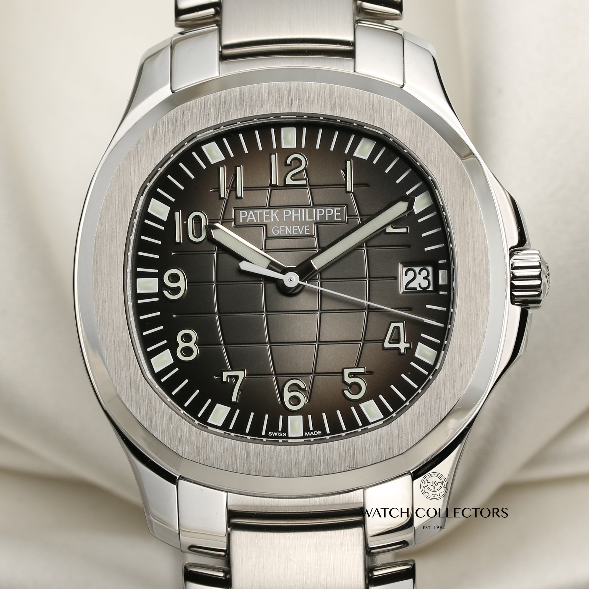 Patek Philippe Aquanaut Stainless Steel Second Hand Watch Collectors 2