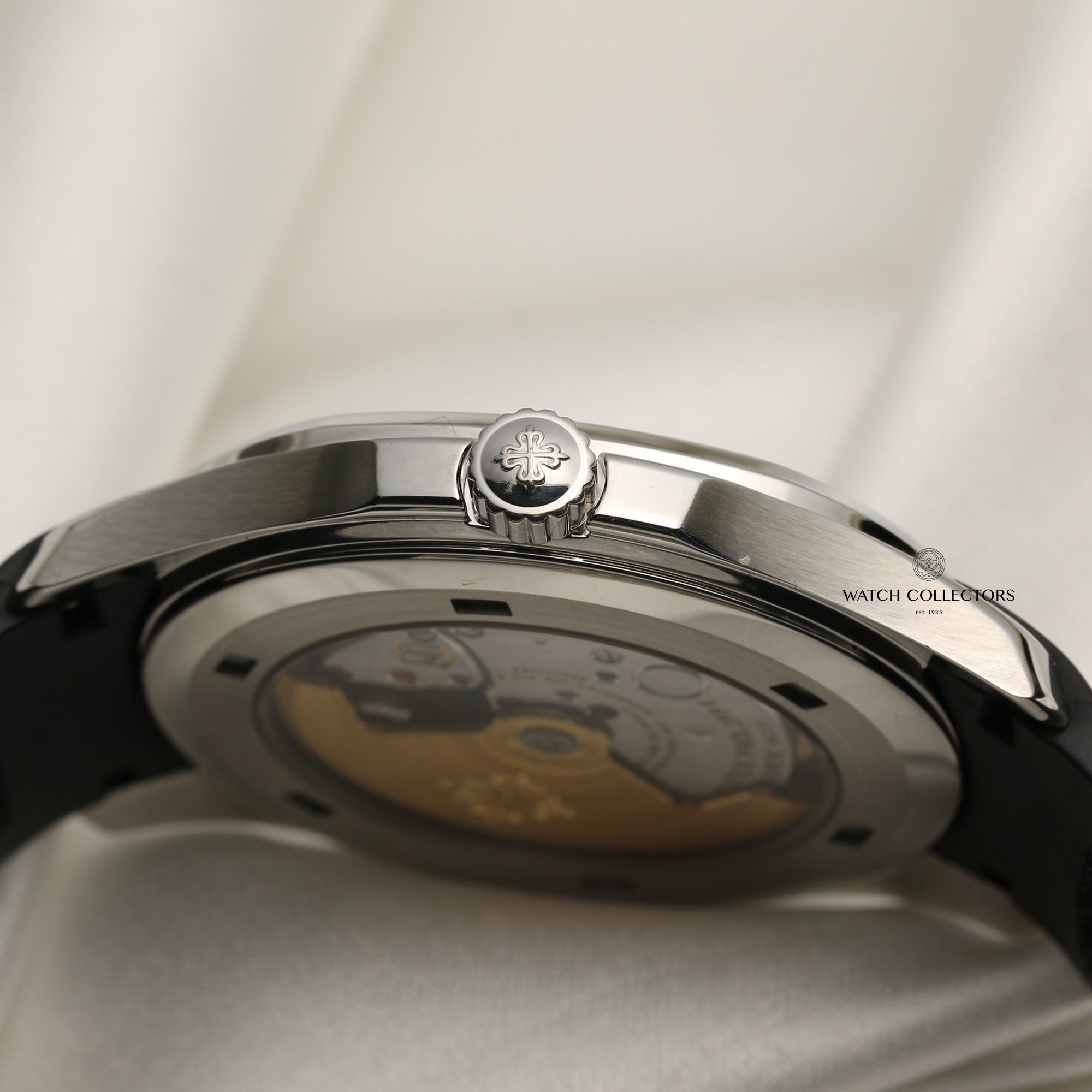 Patek Philippe Aquanaut Stainless Steel Second Hand Watch Collectors 5