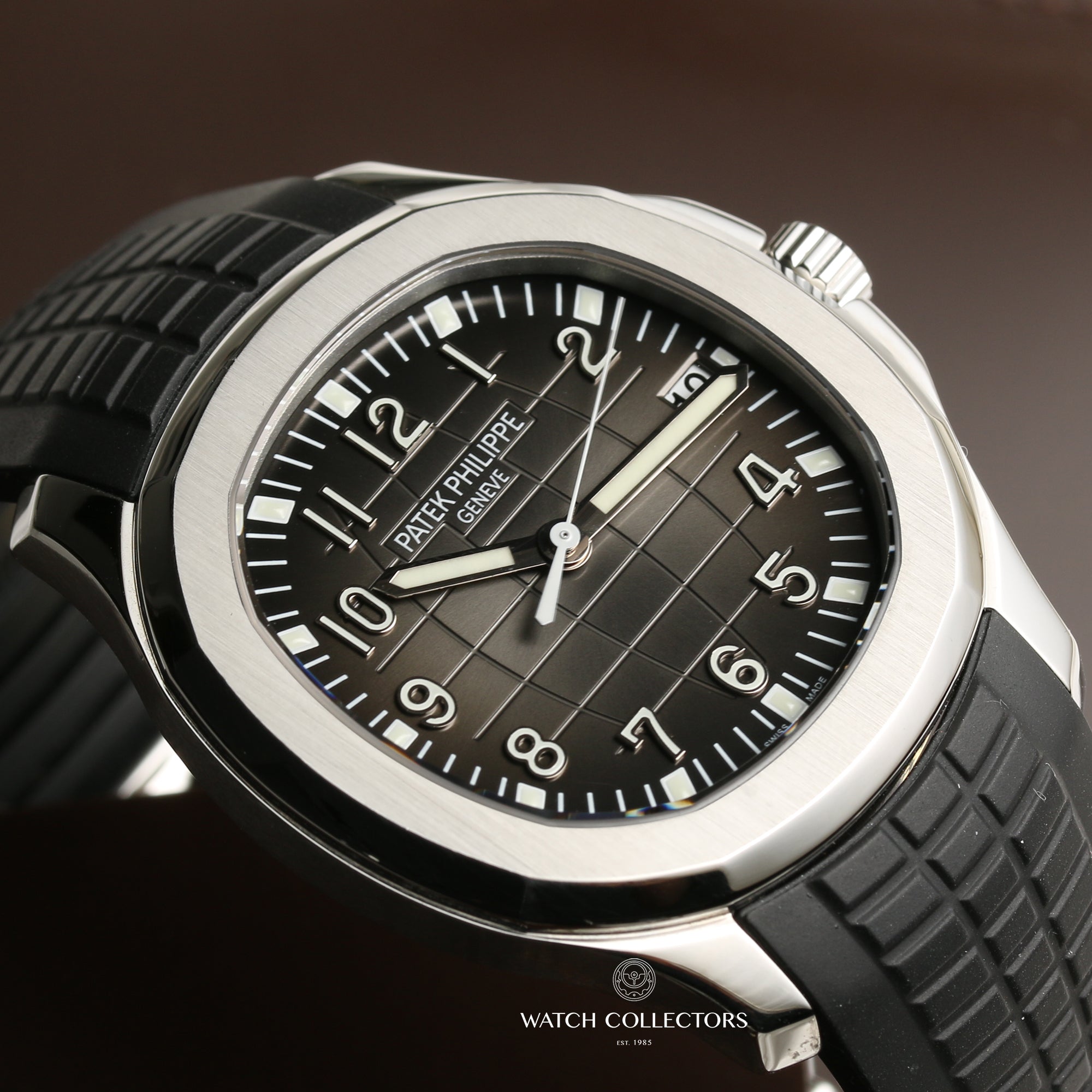 Patek Philippe Aquanaut Stainless Steel Second Hand Watch Collectors 5