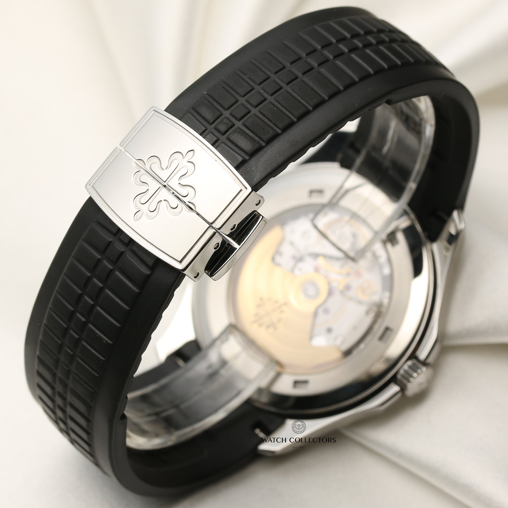 Patek Philippe Aquanaut Stainless Steel Second Hand Watch Collectors 6