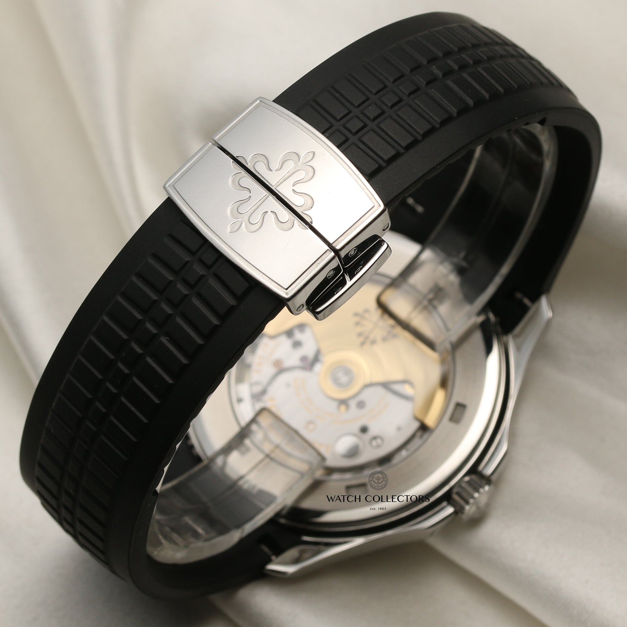 Patek Philippe Aquanaut Stainless Steel Second Hand Watch Collectors 7