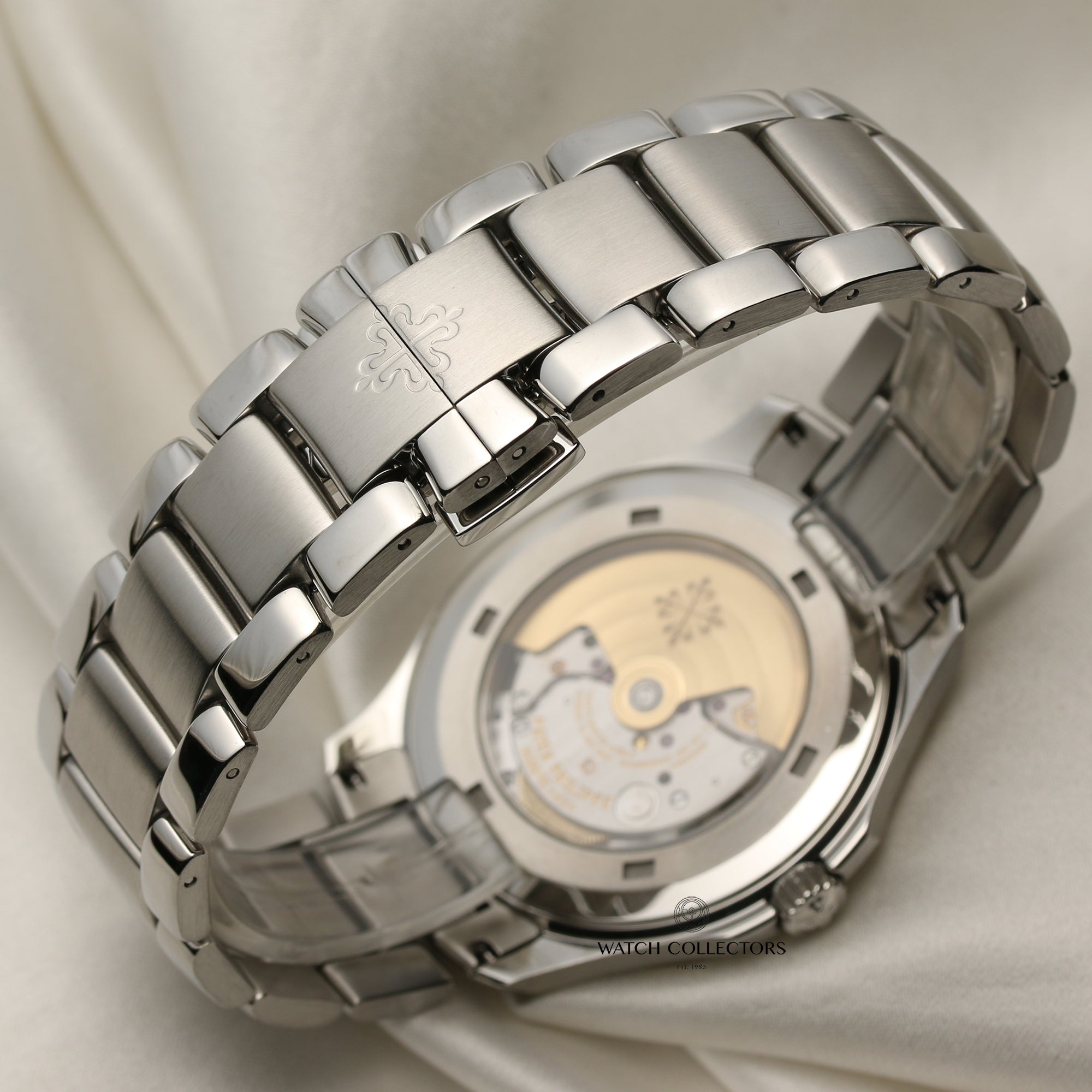 Patek Philippe Aquanaut Stainless Steel Second Hand Watch Collectors 8