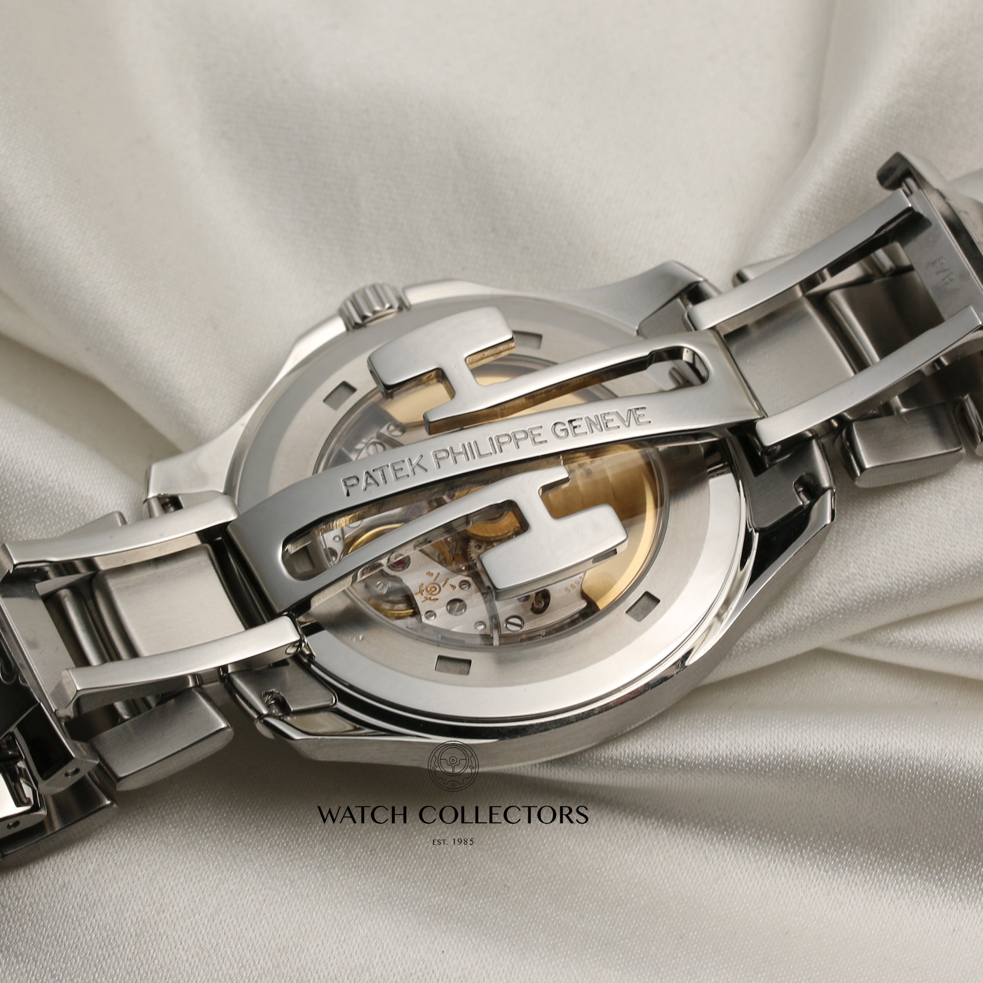 Patek Philippe Aquanaut Stainless Steel Second Hand Watch Collectors 9