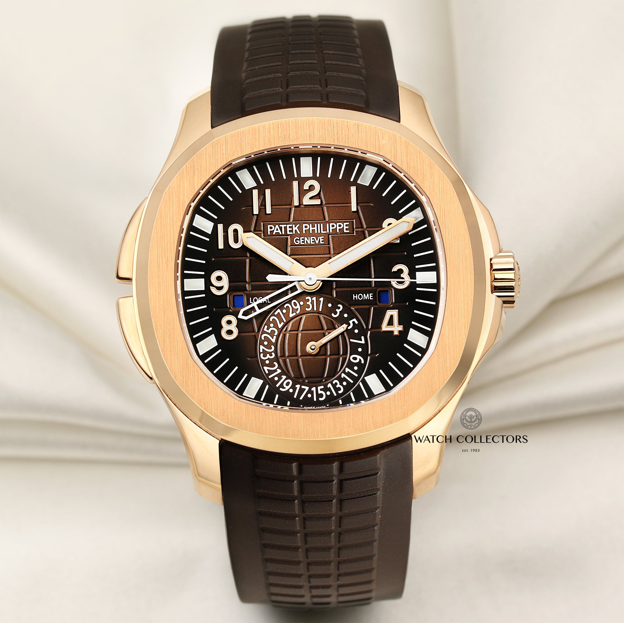 Patek Philippe 5164R-001 Aquanaut Travel Time 18k Rose Gold 2019 - Main Image
