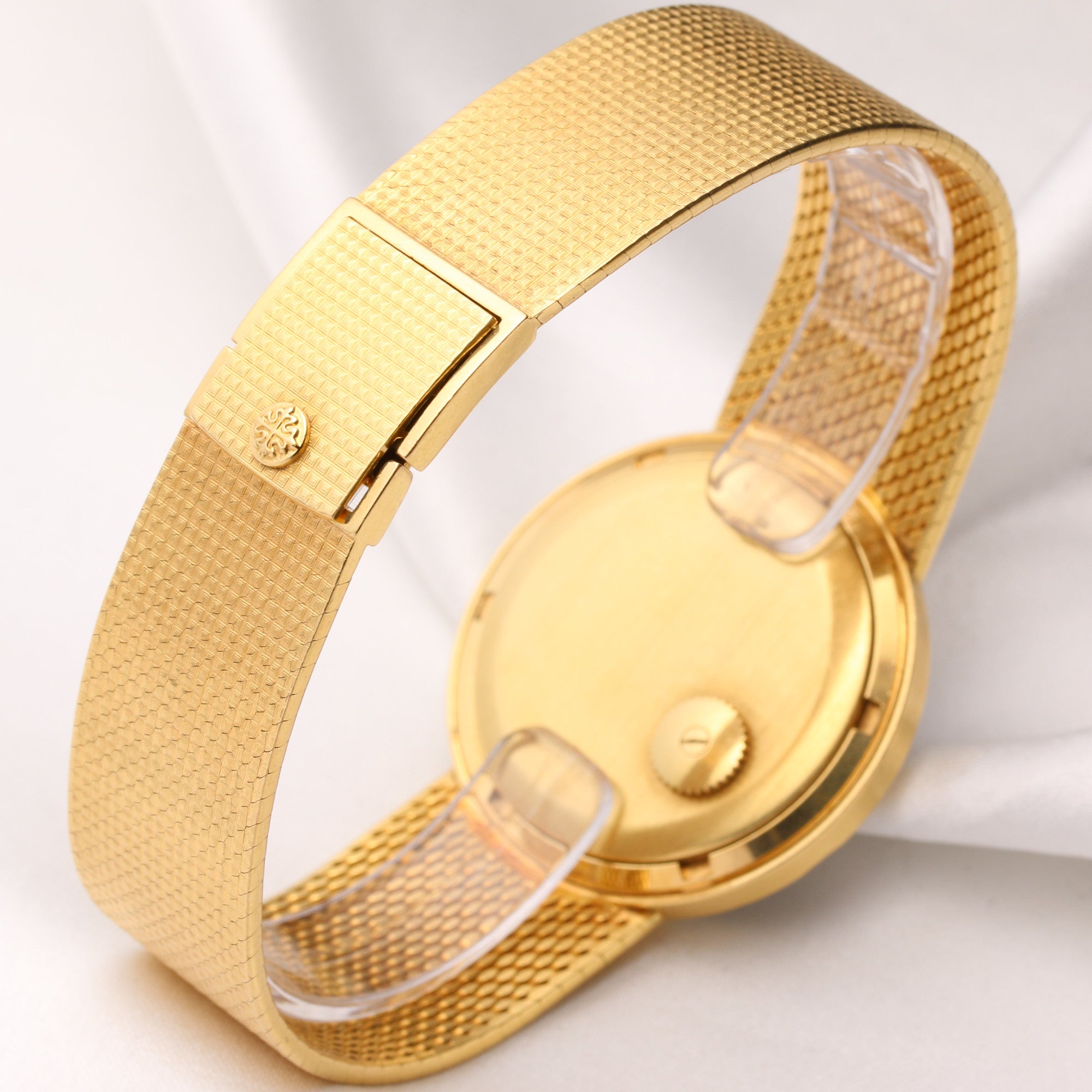 Patek Philippe Calatrava 18K Yellow Gold Second Hand Watch Collectors 5