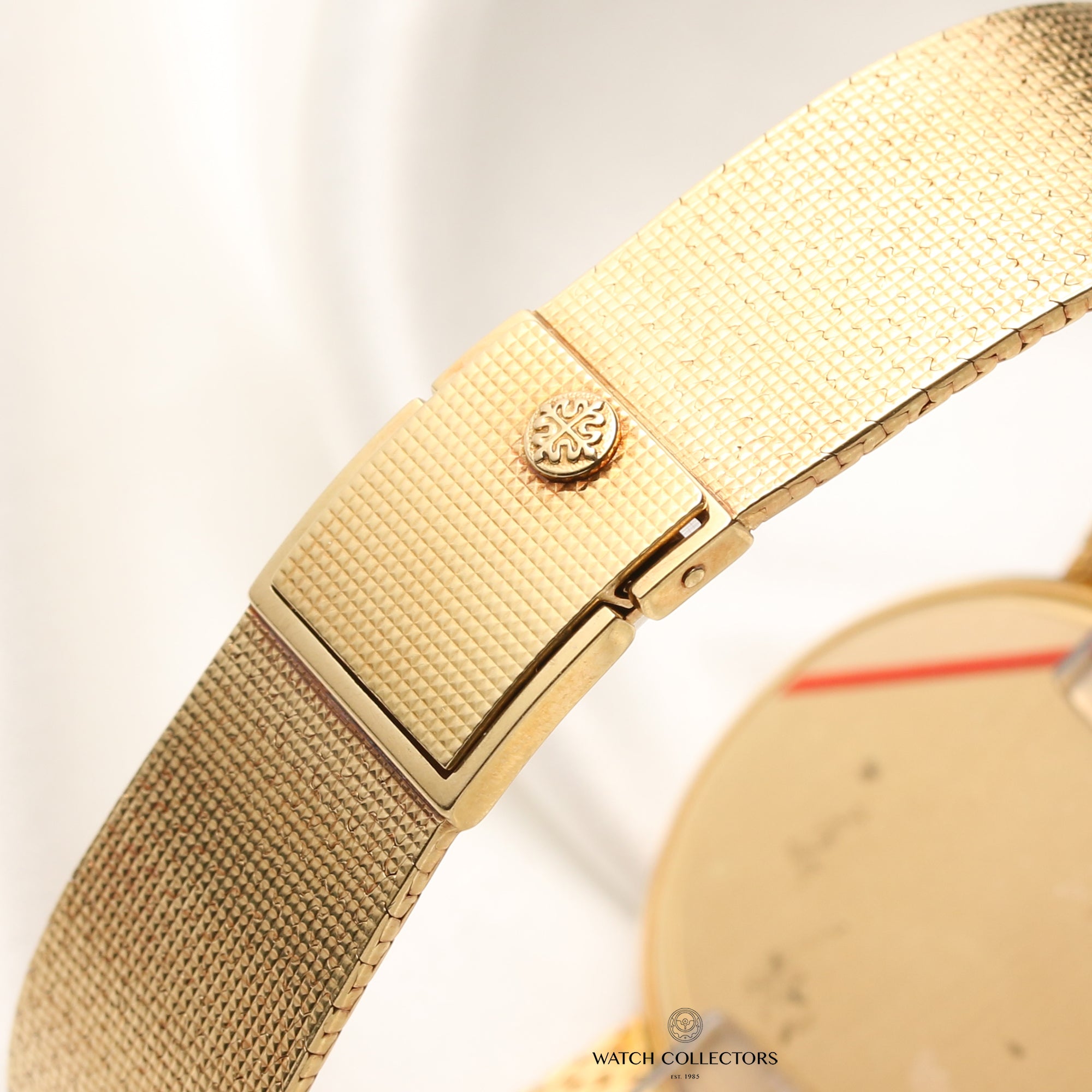 Patek Philippe Calatrava 3802 18K Yellow Gold Second Hand Watch Collectors 6