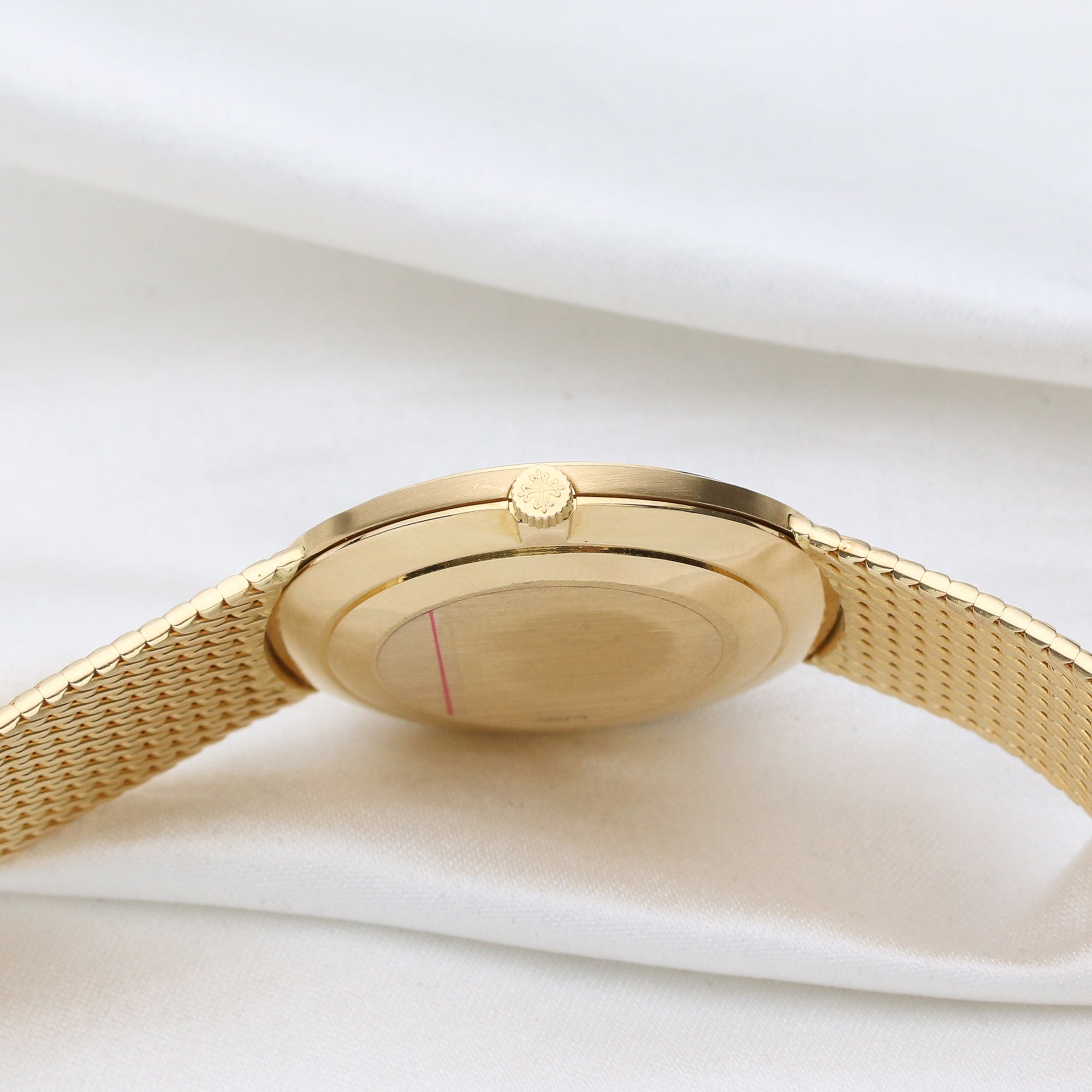 Patek Philippe Calatrava 3919 18K Yellow Gold Second Hand Watch Collectors 5