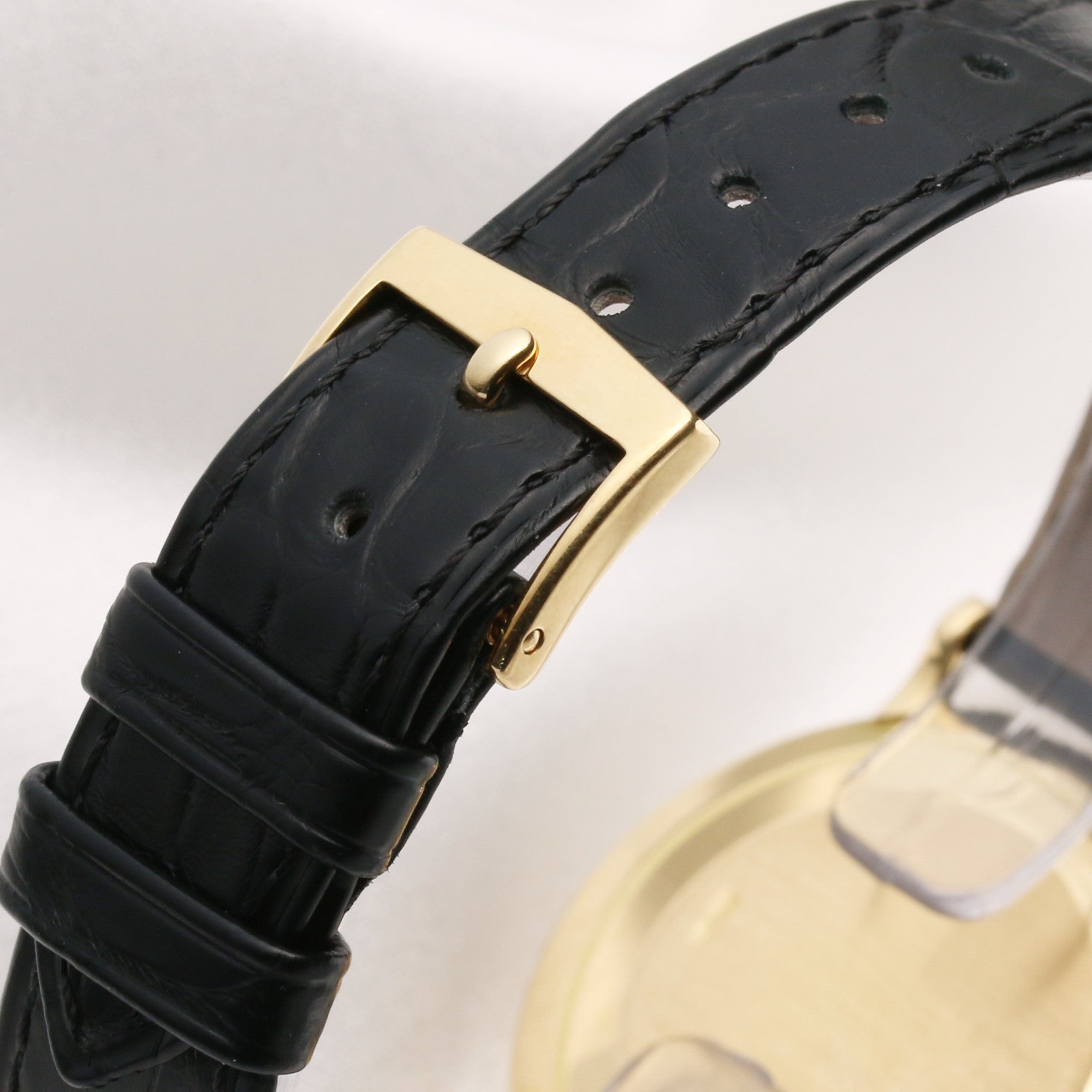 Patek Philippe Calatrava 3919 18K Yellow Gold Second Hand Watch Collectors 6