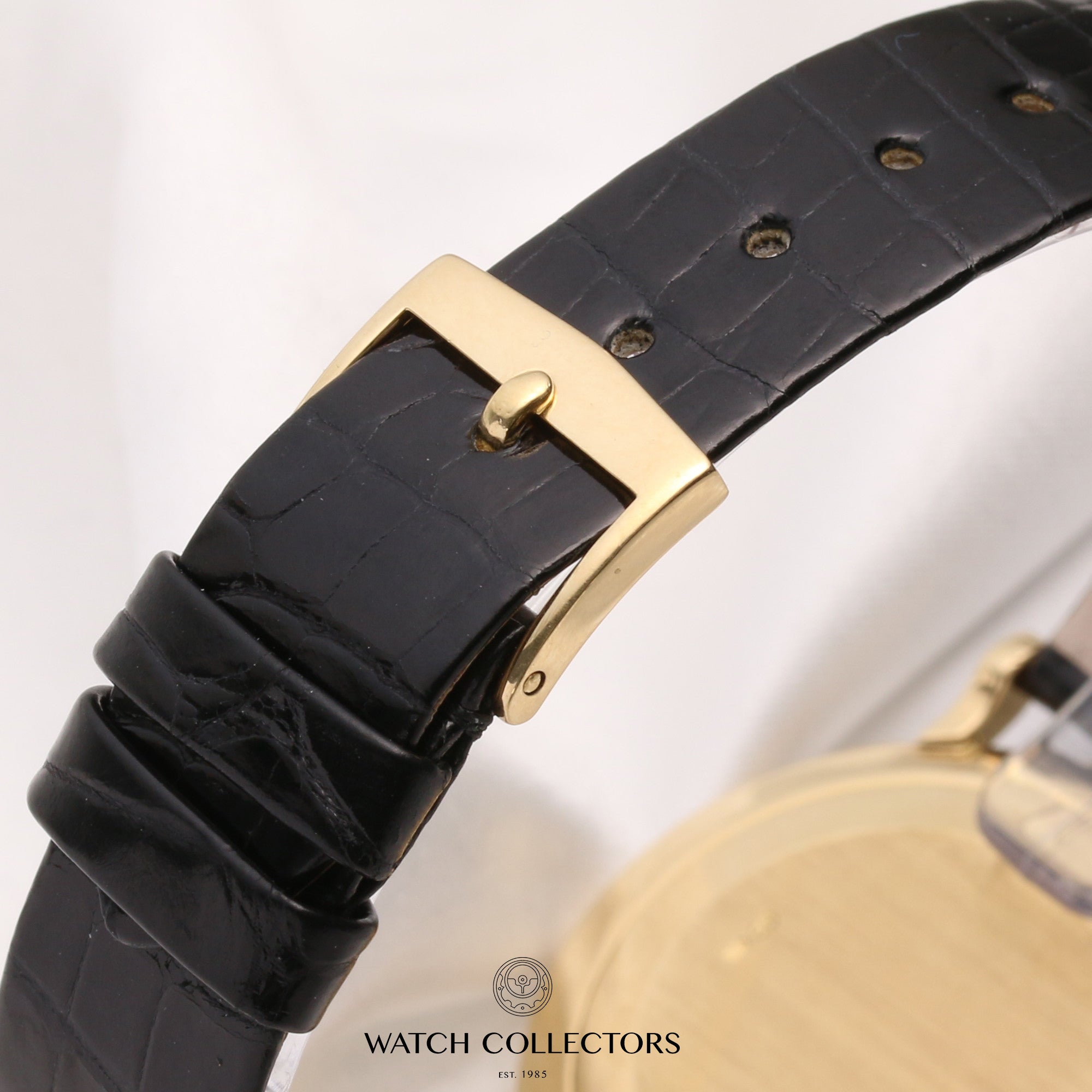 Patek-Philippe-Calatrava-3919-18K-Yellow-Gold-Second-Hand-Watch-Collectors-7