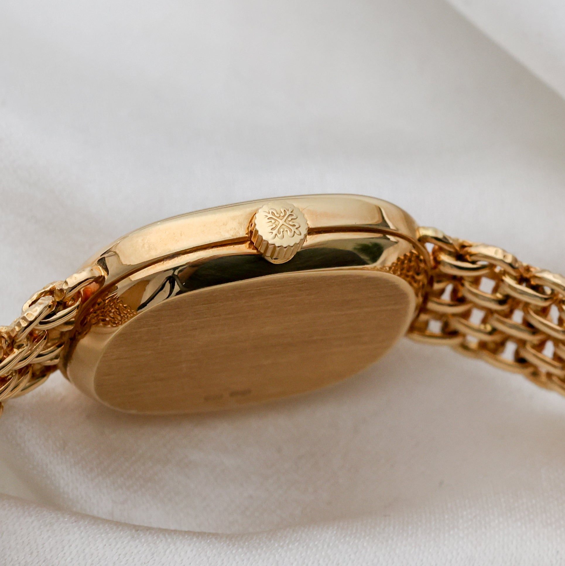 Patek Philippe Elipse 18K Yellow Gold Second Hand Watch Collectors 4