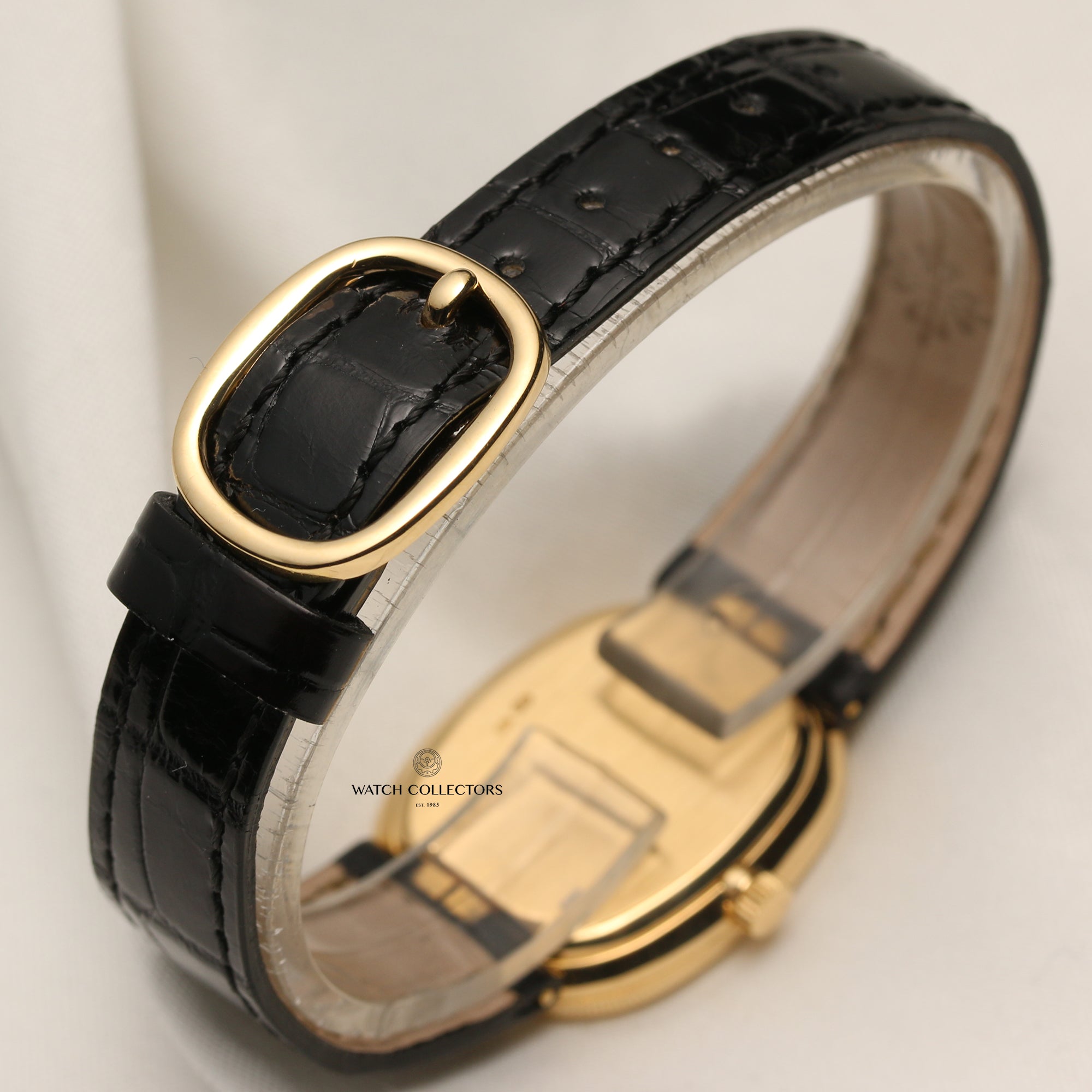 Patek Philippe Ellipse 18K Yellow Gold Second Hand Watch Collectors 6