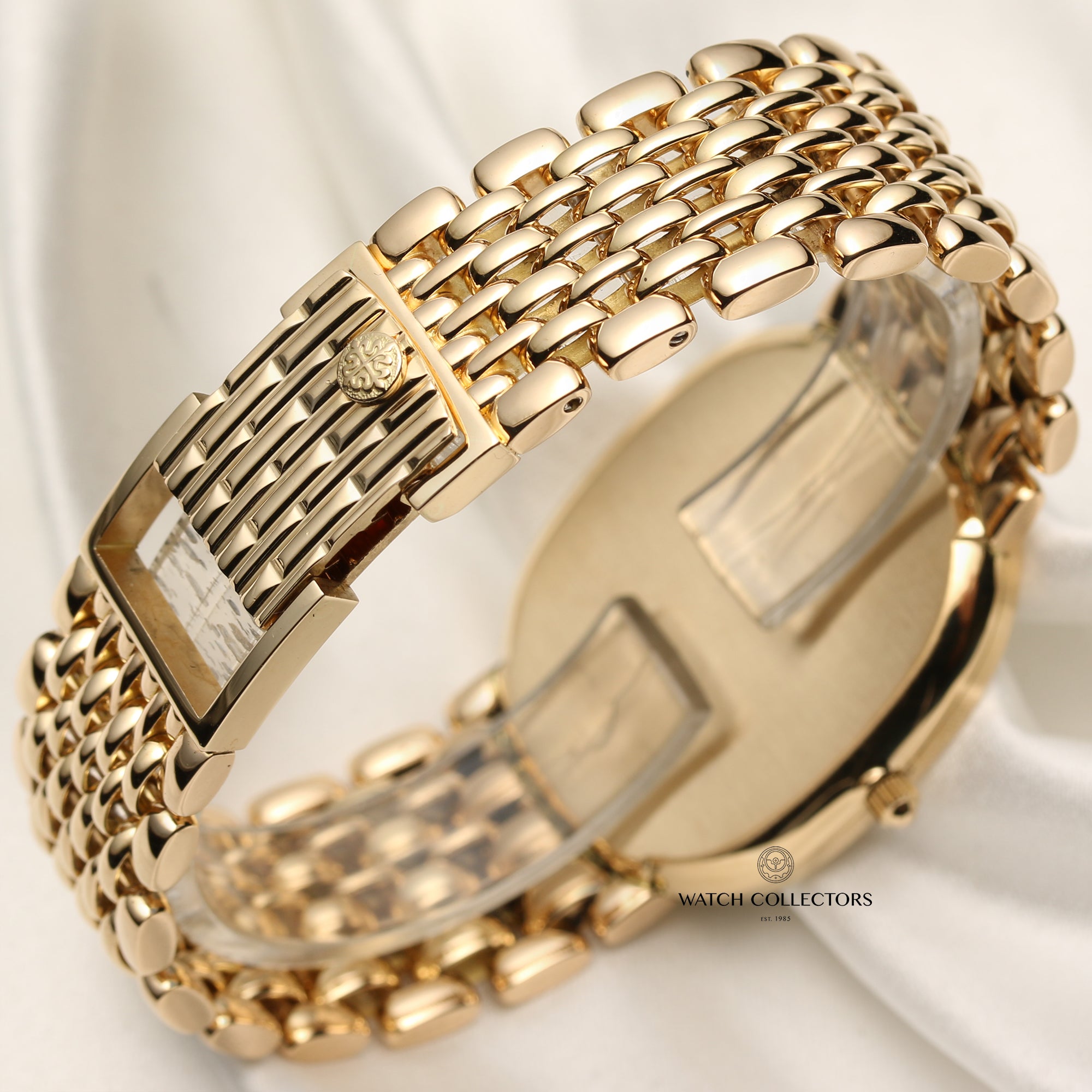 Patek Philippe Ellipse 18K Yellow Gold Second Hand Watch Collectors 6