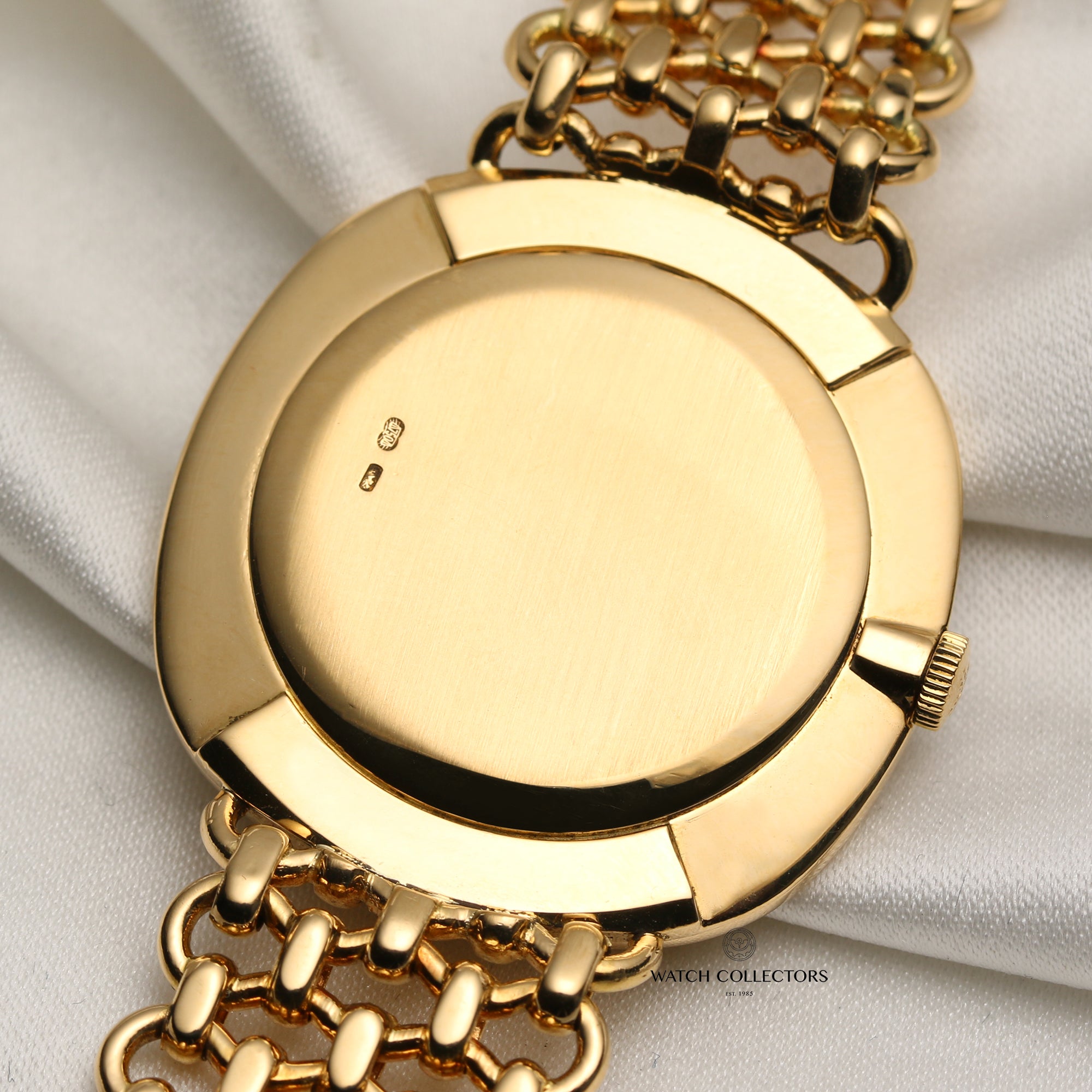 Patek Philippe Ellipse 18K Yellow Gold Second Hand Watch Collectors 6