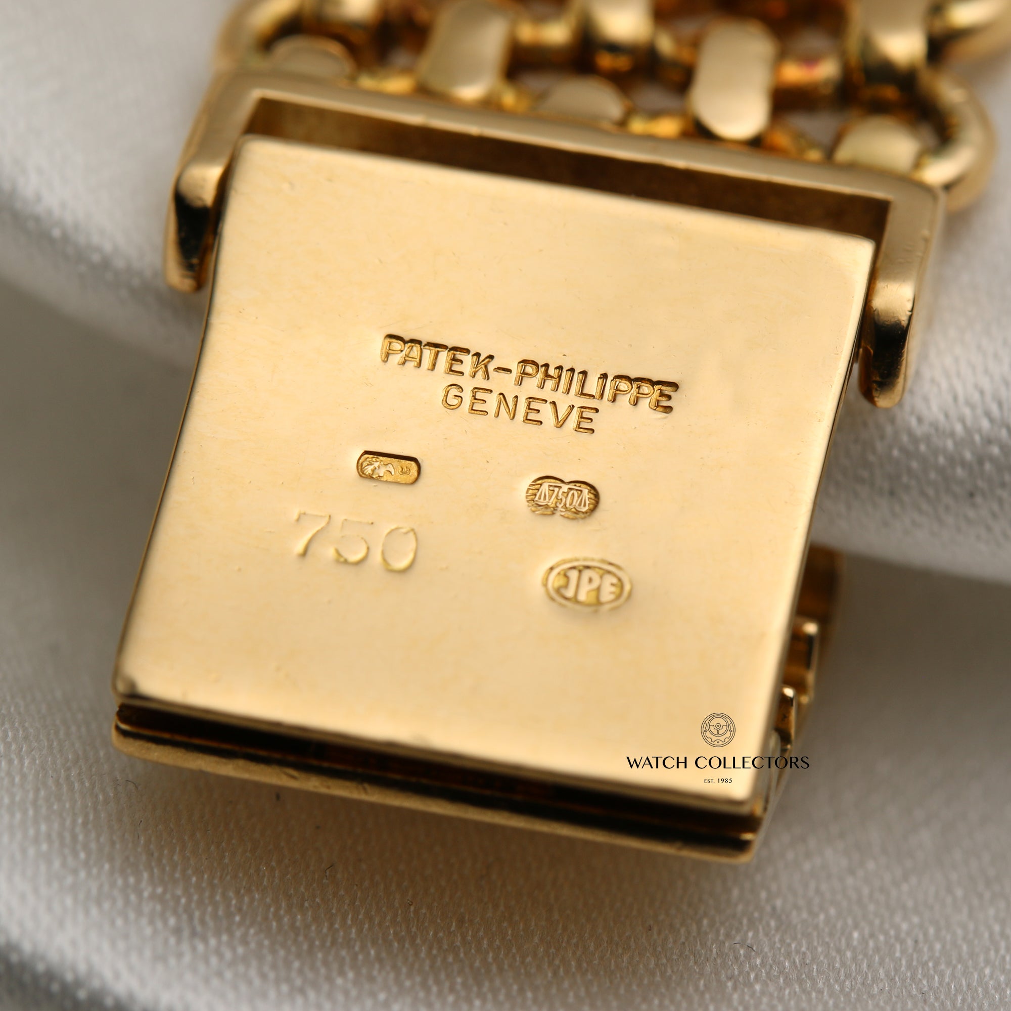 Patek Philippe Ellipse 18K Yellow Gold Second Hand Watch Collectors 7