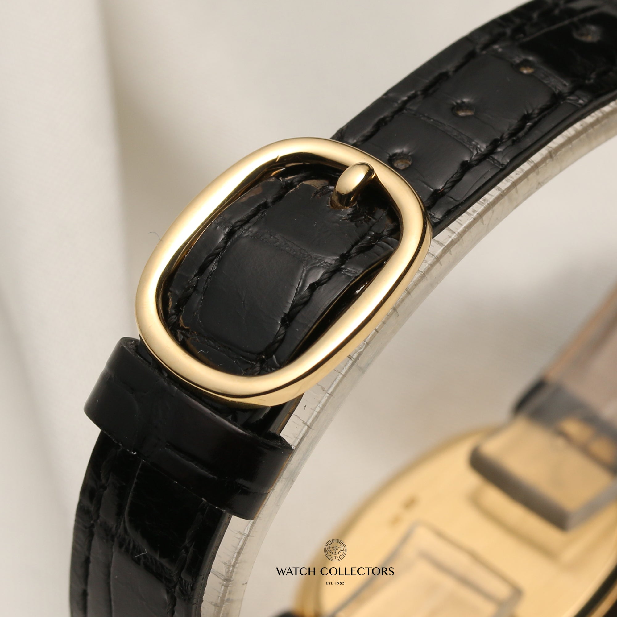 Patek Philippe Ellipse 18K Yellow Gold Second Hand Watch Collectors 8