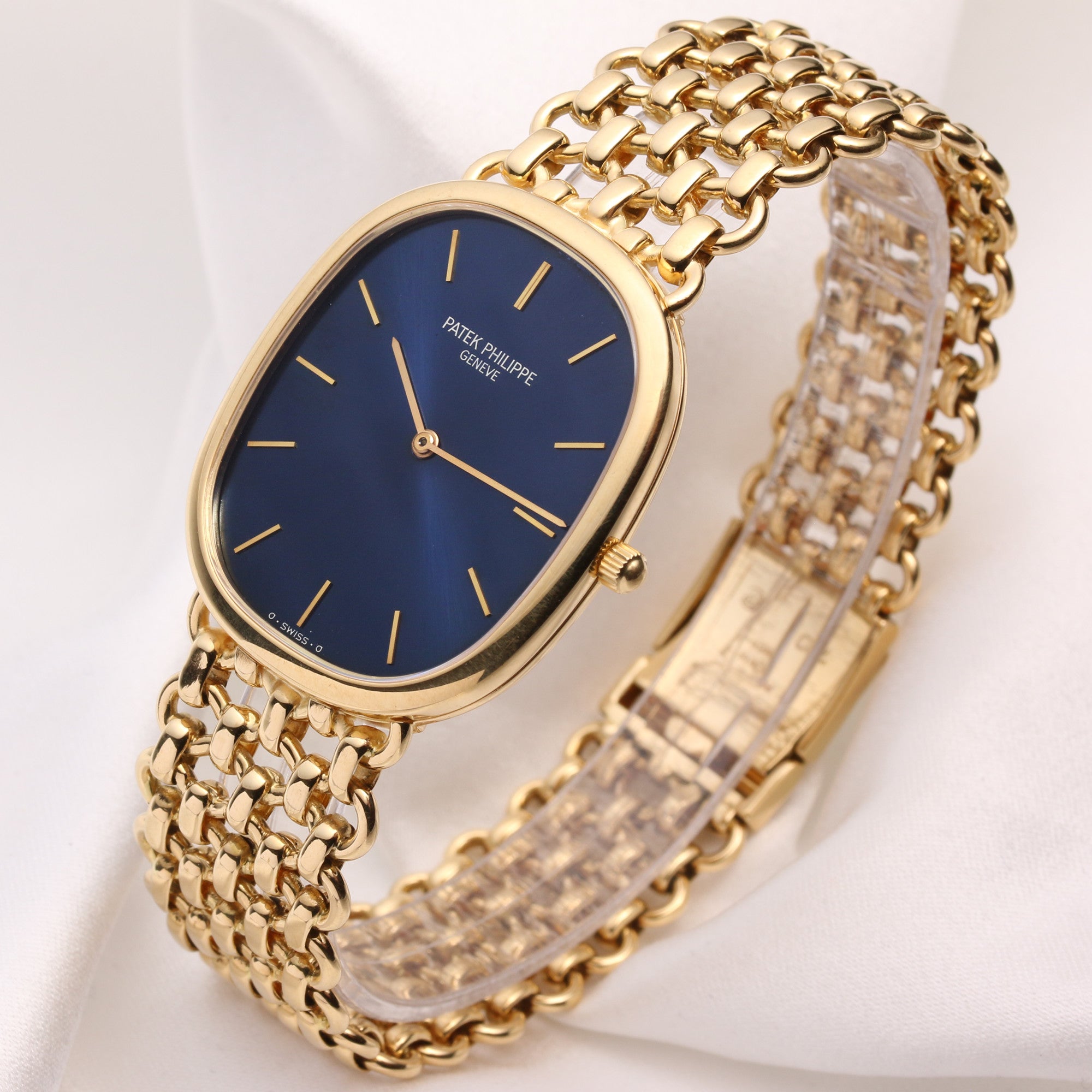 Patek Philippe Ellipse 3738 006 18K Yellow Gold Second Hand Watch Collectors 3