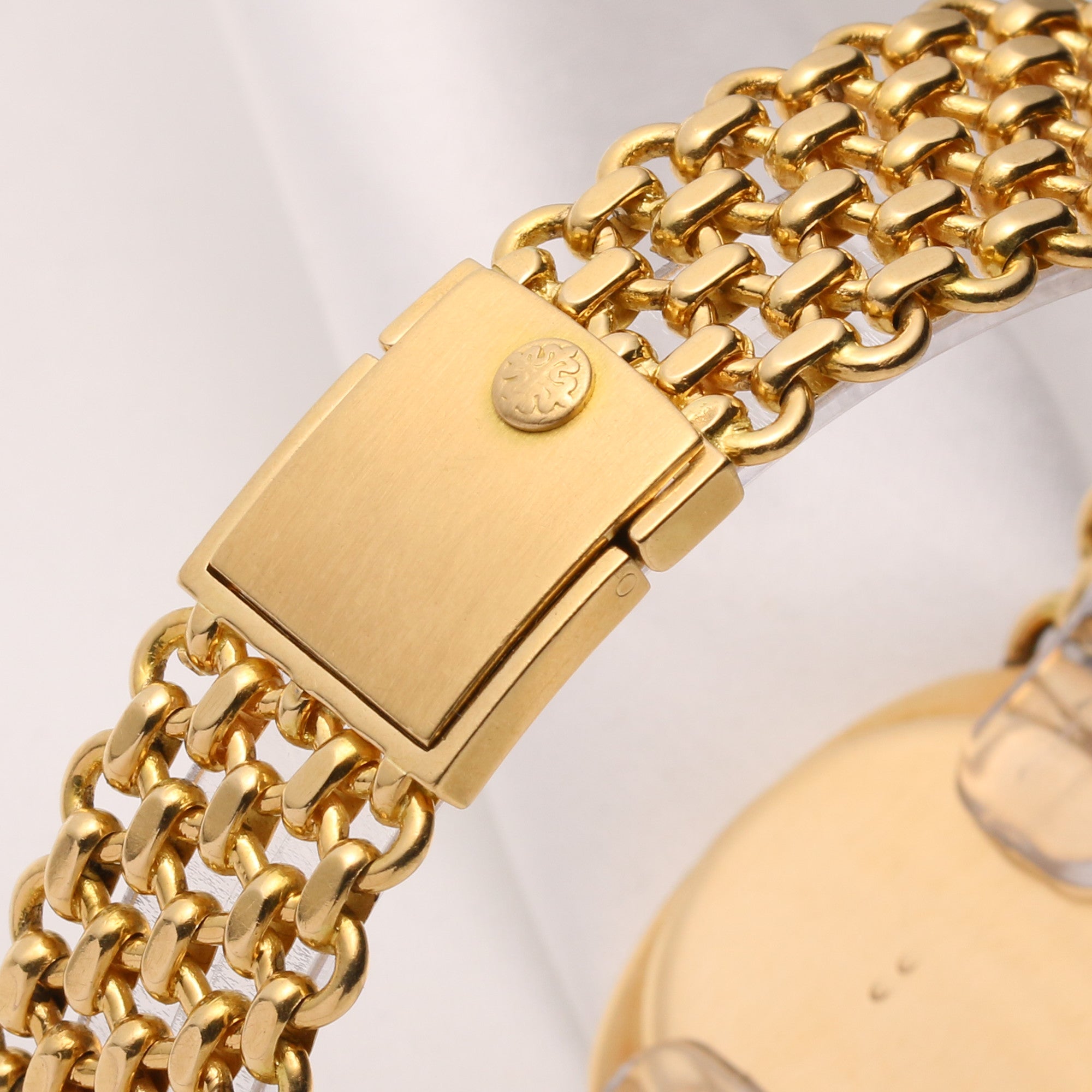 Patek Philippe Ellipse 3849 18K Yellow Gold Diamond Second Hand Watch Collectors 6