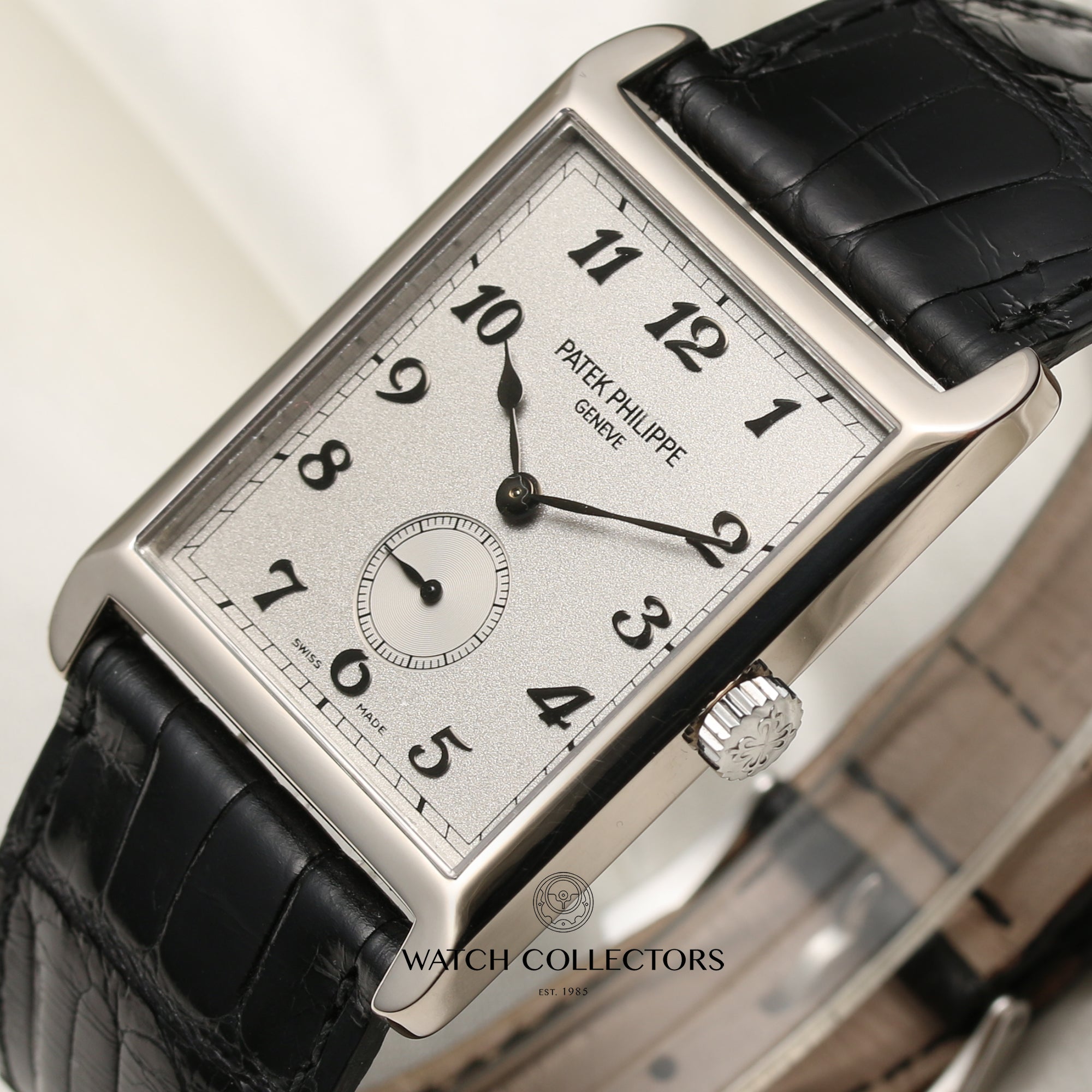 Patek Philippe Gondolo 18K White Gold Second Hand Watch Collectors 4