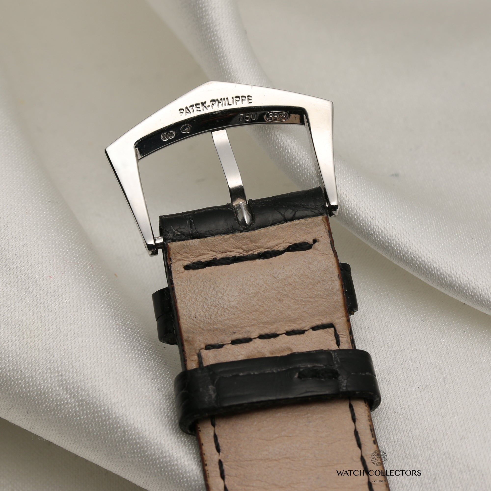 Patek Philippe Gondolo 18K White Gold Second Hand Watch Collectors 9