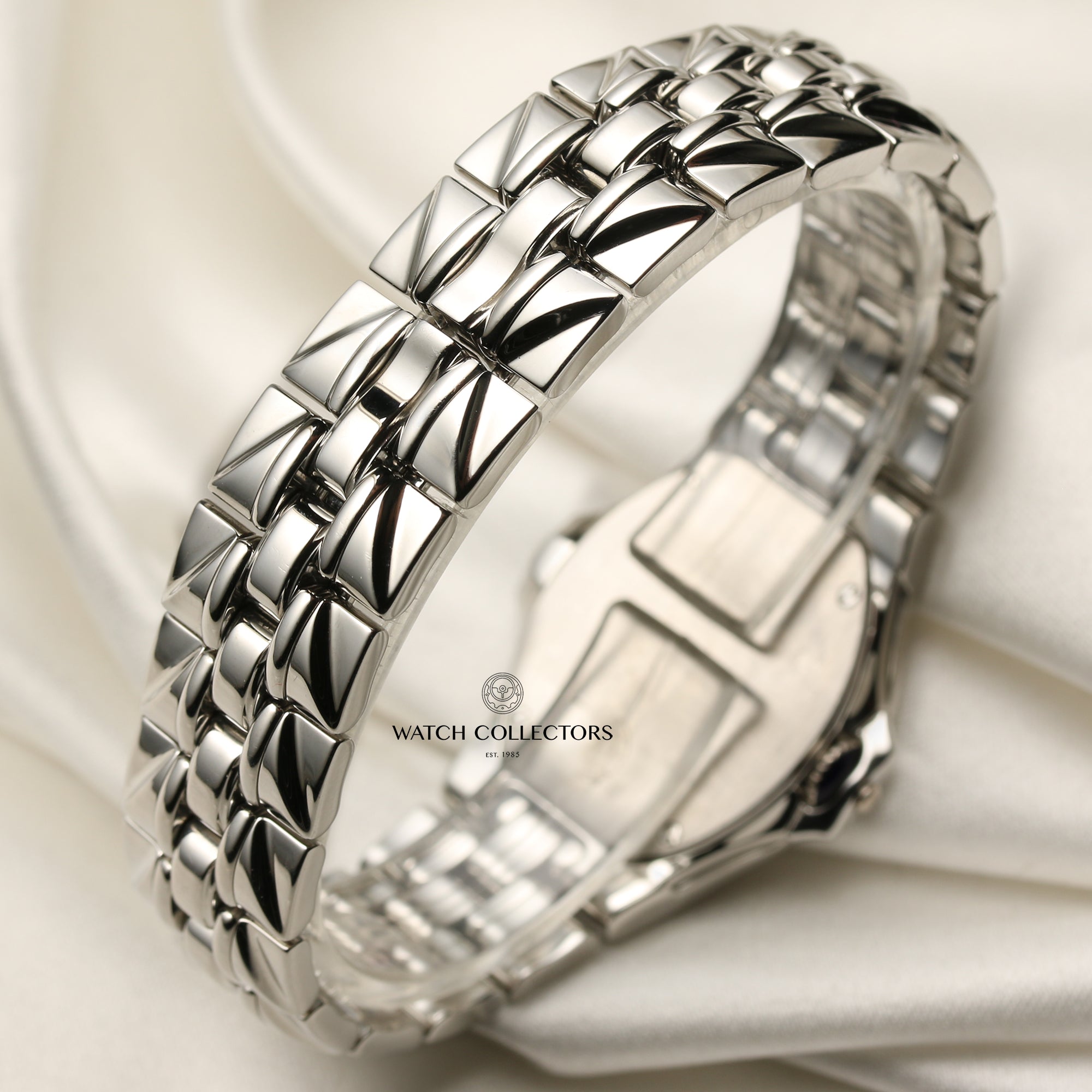 Patek Philippe Lady 18K White Gold Second Hand Watch Collectors 6