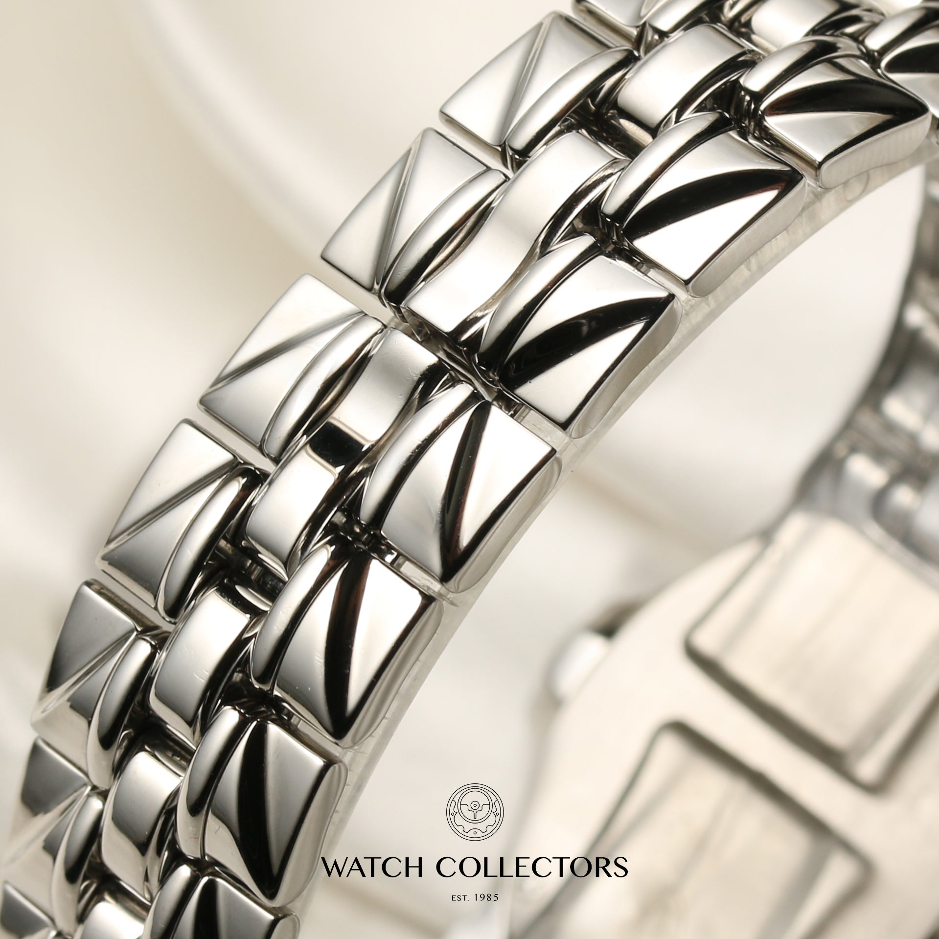 Patek Philippe Lady 18K White Gold Second Hand Watch Collectors 8