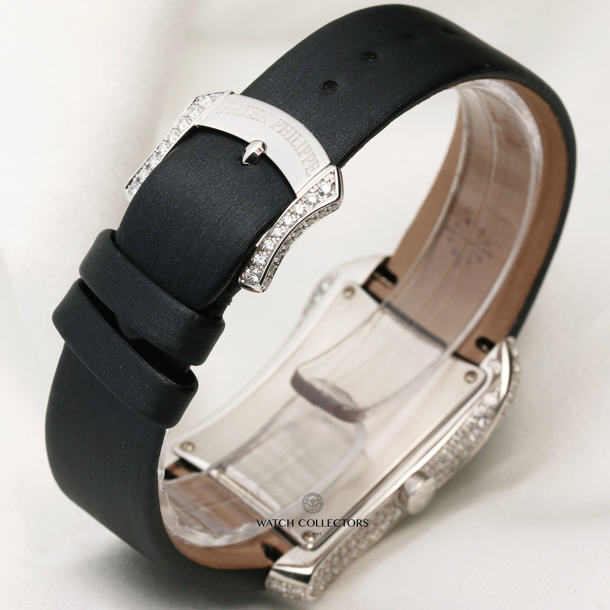 Patek-Philippe-Lady-Gondolo-4973-18K-White-Gold-Diamond-Case-Second-Hand-Watch-Collectors-10