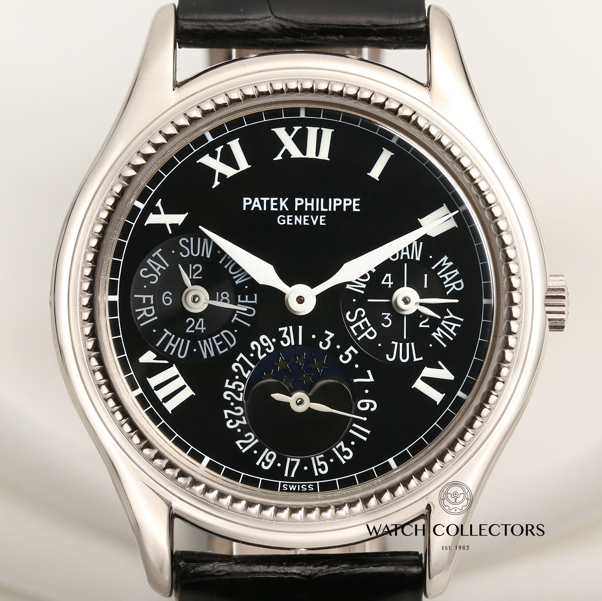 Patek Philippe Perpetual Calendar 5038G 18K White Gold Second Hand Watch Collectors 2