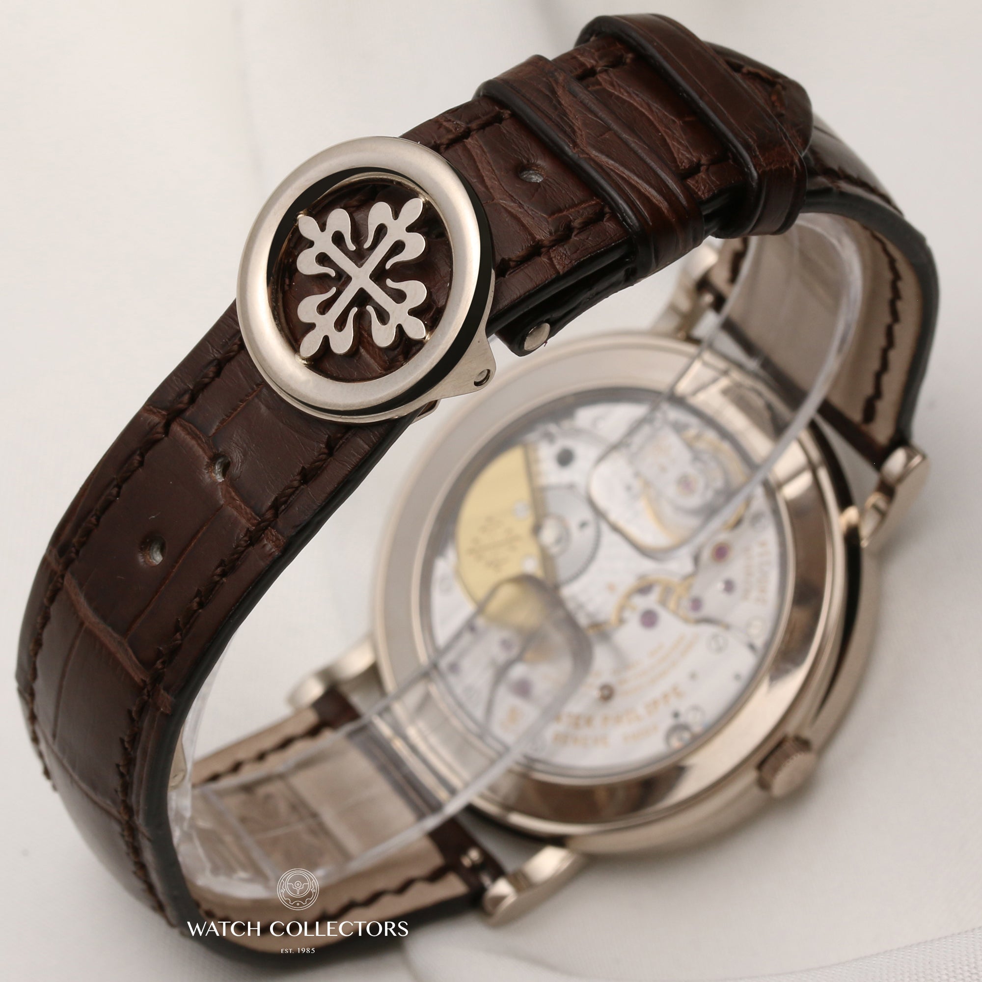 Patek-Philippe-Perpetual-Calendar-5139G-001-18K-White-Gold-Second-Hand-Watch-Collectors-6