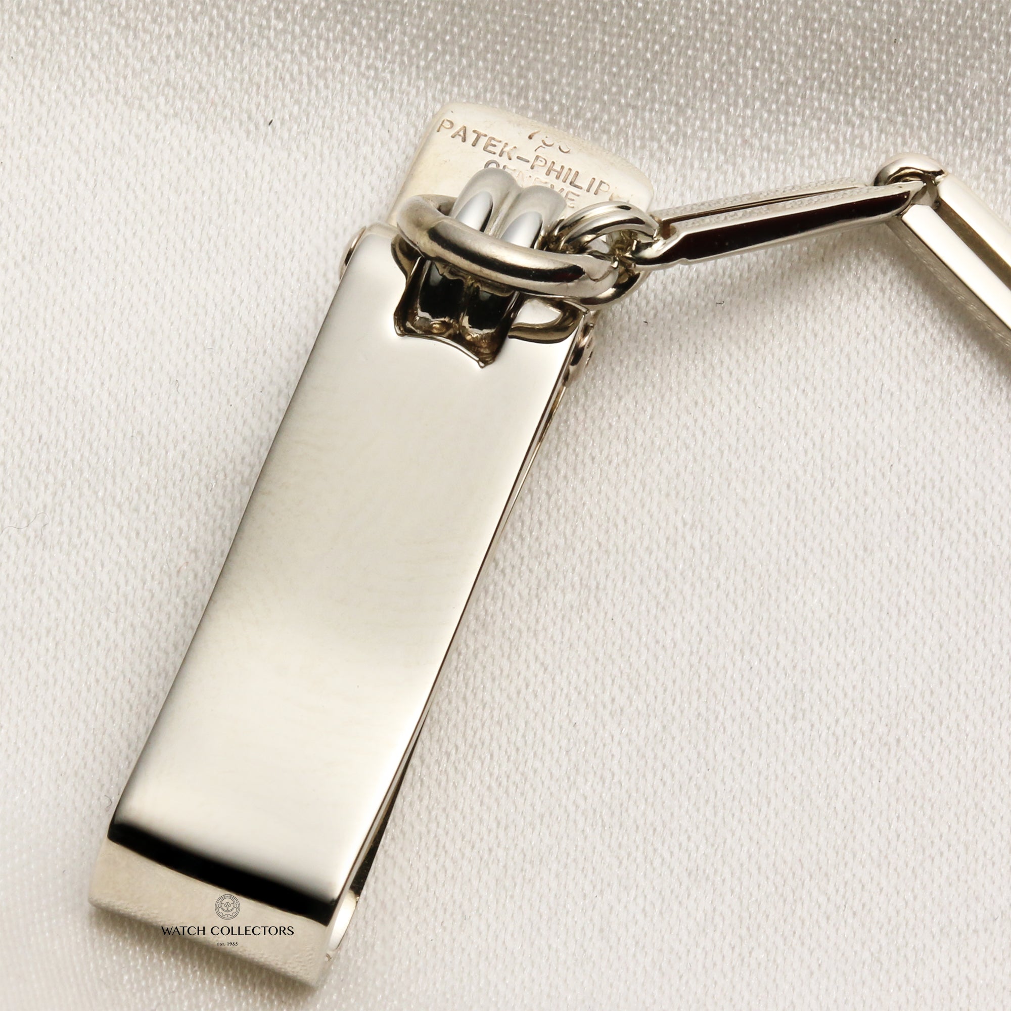 Patek Philippe Pocket Watch 18K White Gold Second Hand Watch Collectors 4