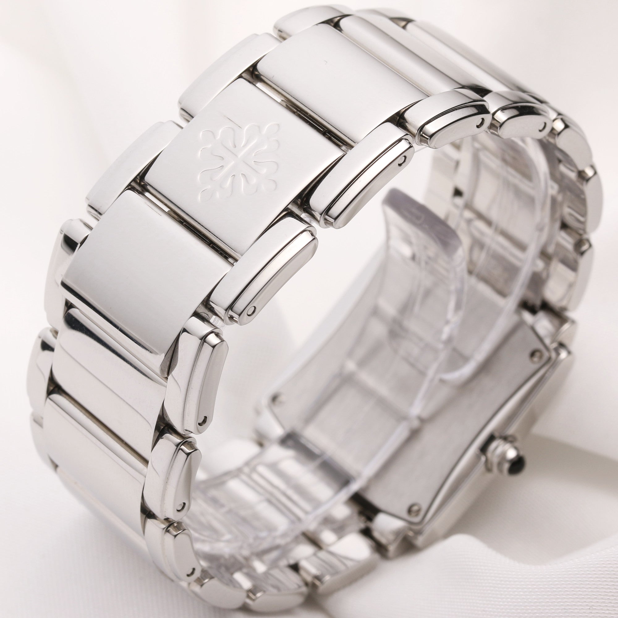 Patek Philippe Twenty-4 4910 10 Diamond Dial & Bezel Second Hand Watch Collectors 5