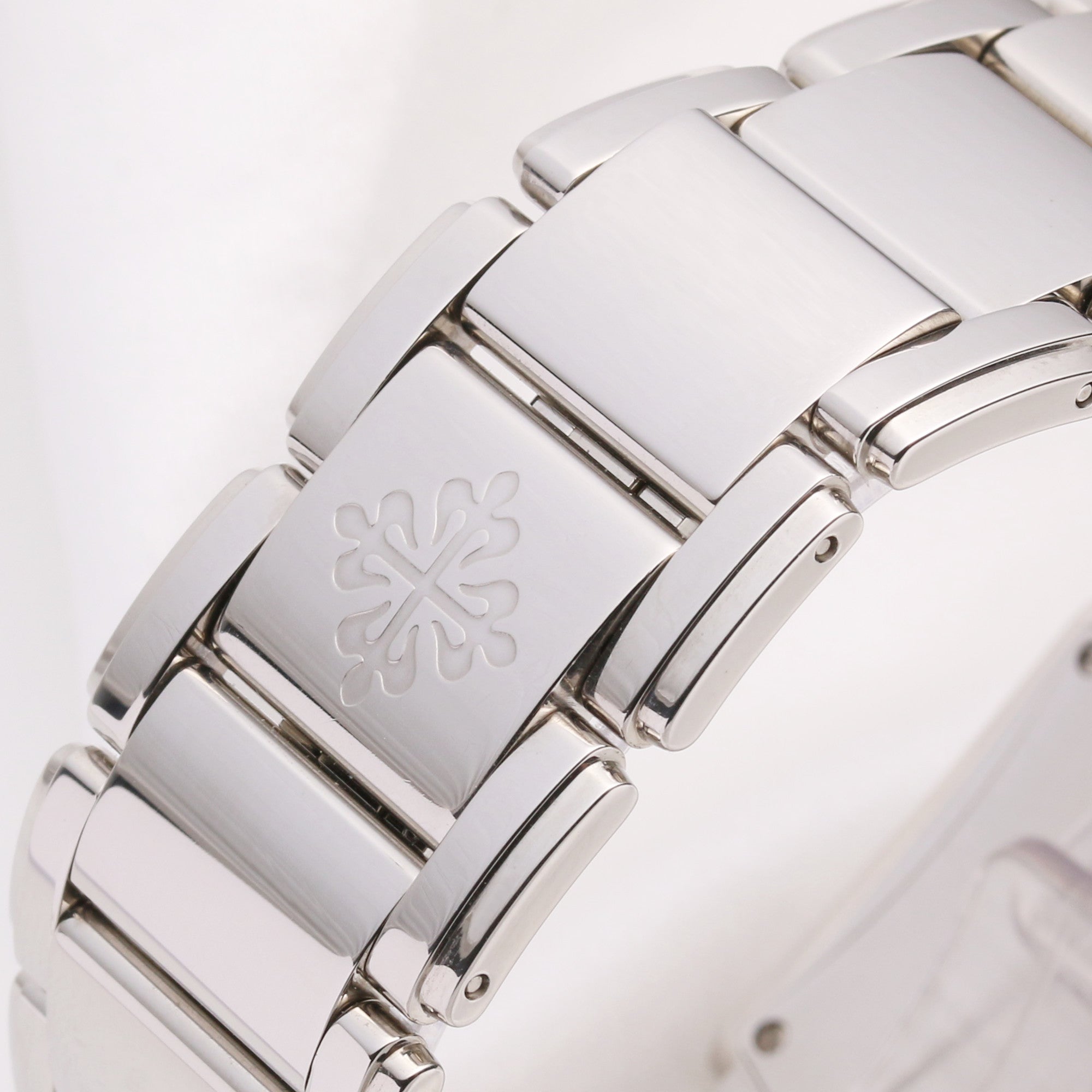 Patek Philippe Twenty-4 4910 10A-010 Diamond Stainless Steel Second Hand Watch Collectors 6