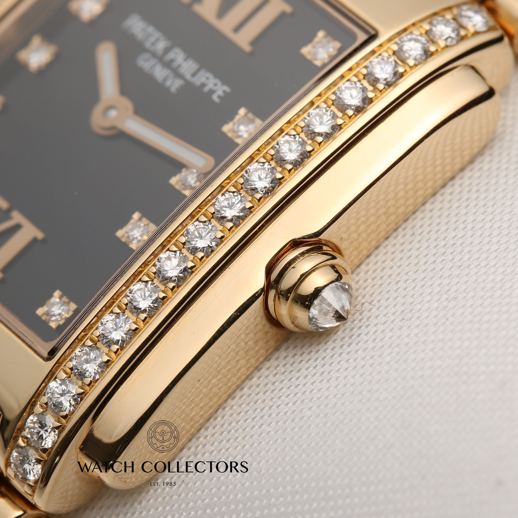 Patek Philippe Twenty-4 4910 11R-010 Diamond 18K Rose Gold Second Hand Watch Collectors 5