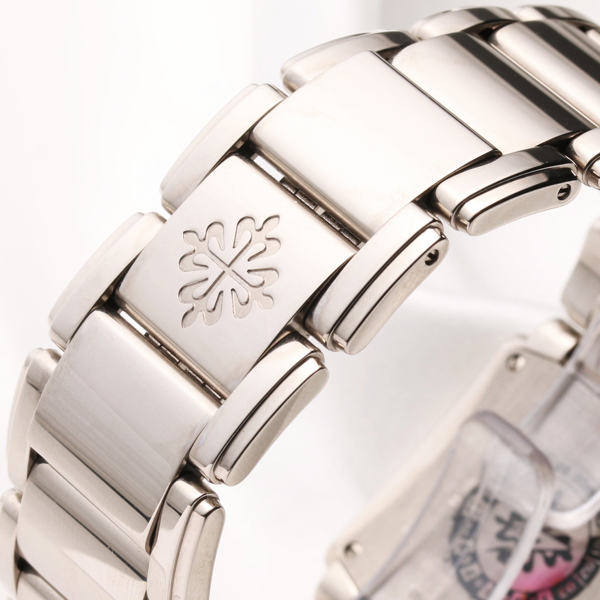 Patek Philippe Twenty-4 4910 20G Diamond Dial 18K White Gold Second Hand Watch Collectors 6