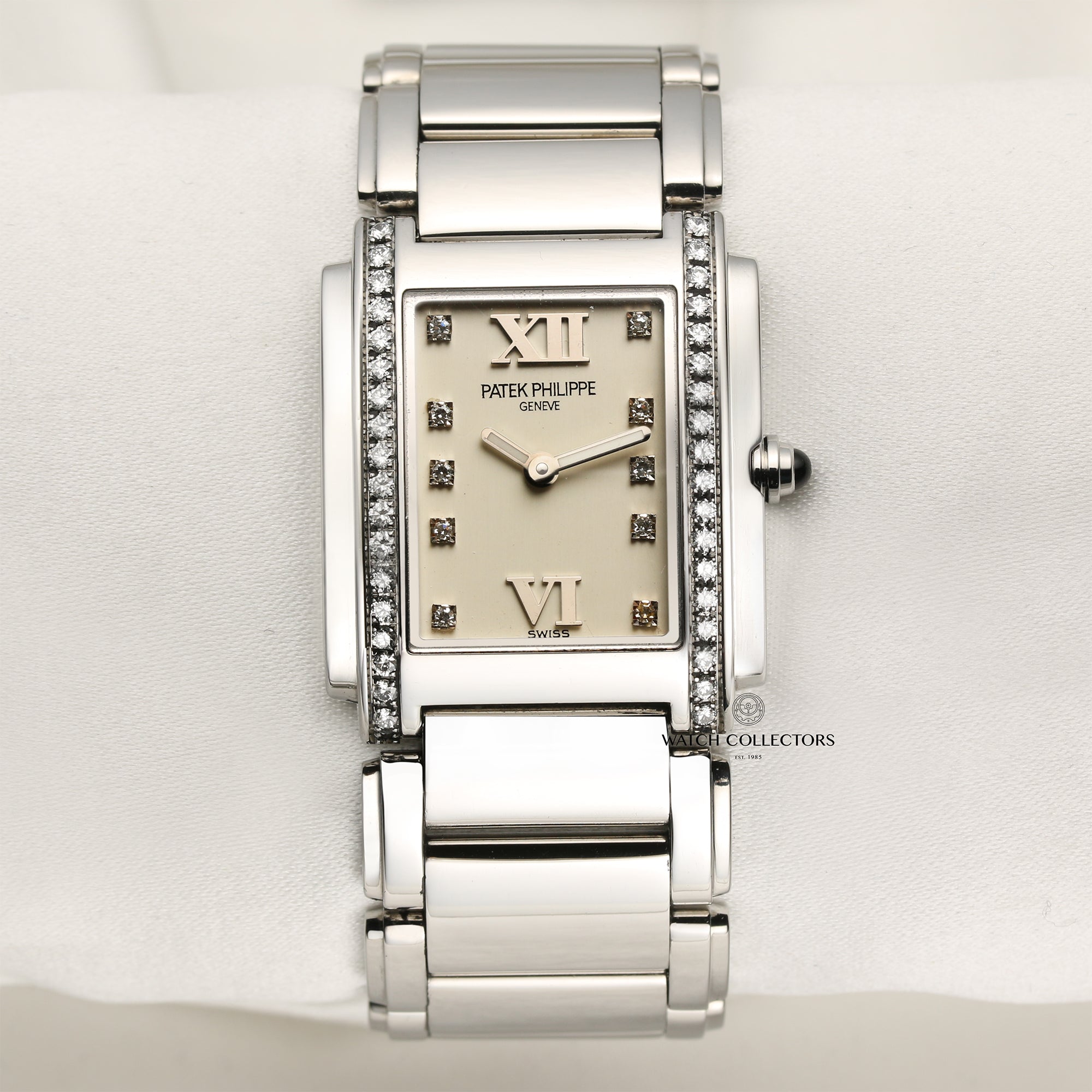 Patek Philippe Twenty-4 Diamond Second Hand Watch Collectors 1