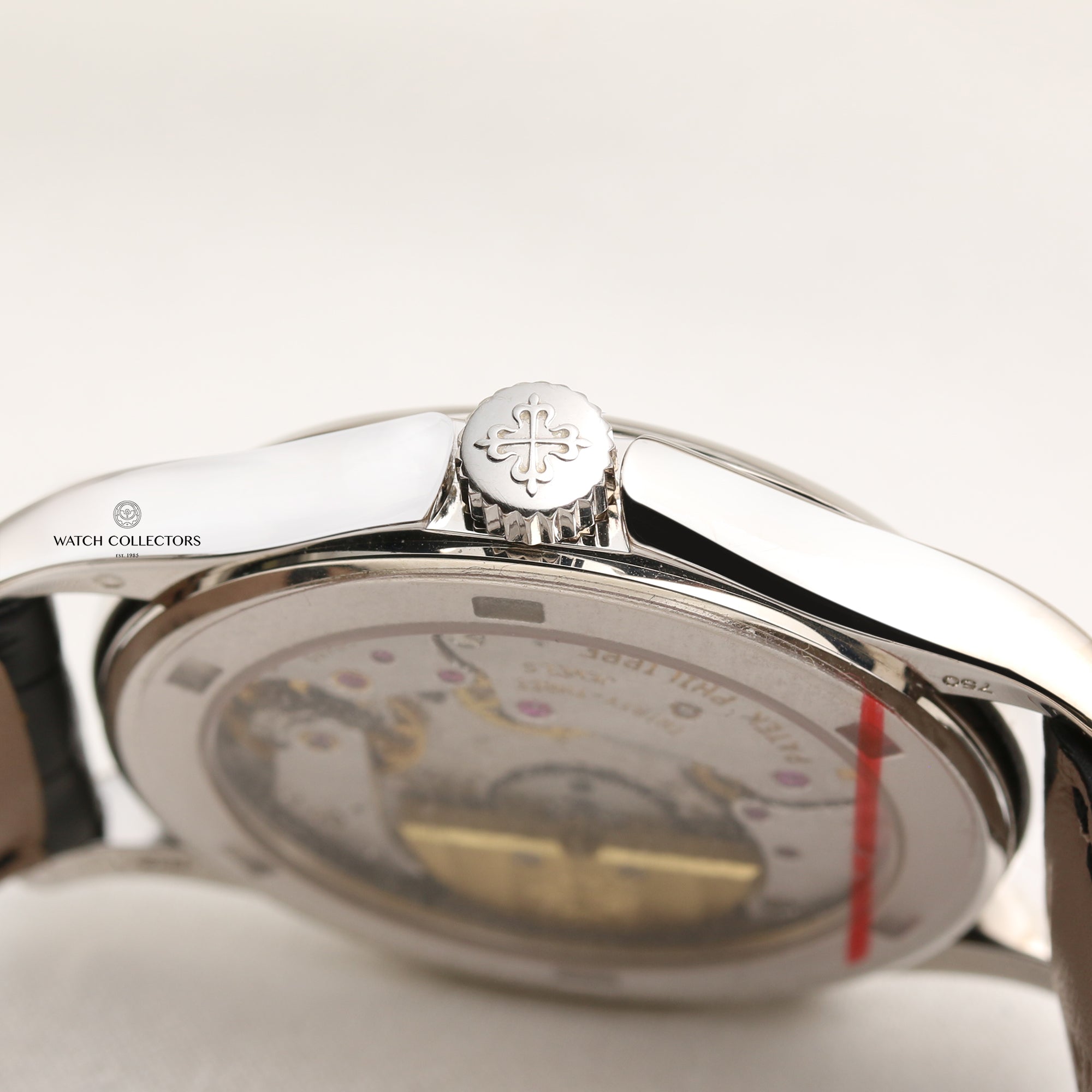 Patek Philippe World Time 18K White Gold Second Hand Watch Collectors 5