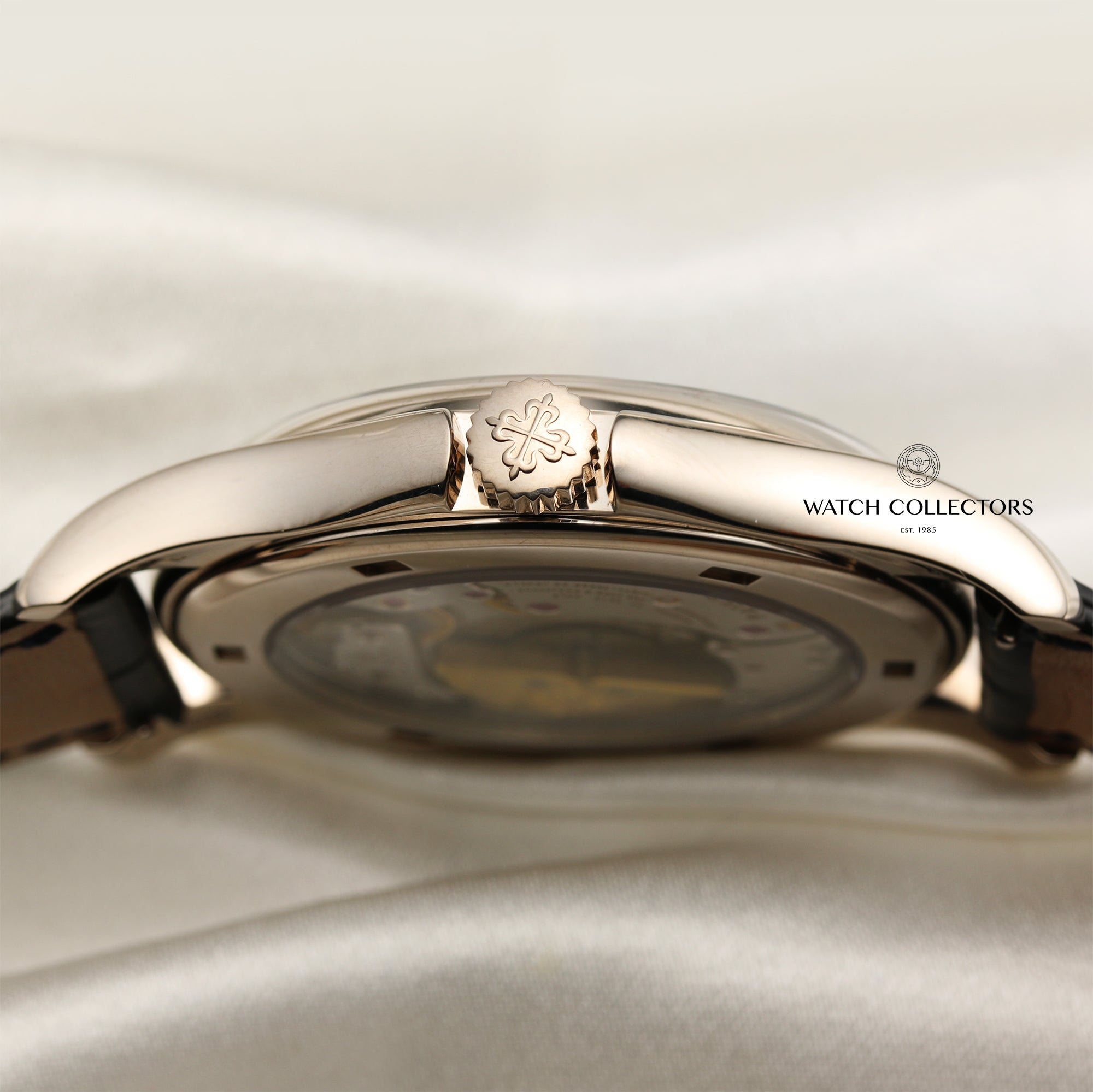 Patek Philippe World Time 18K White Gold Second Hand Watch Collectors 6