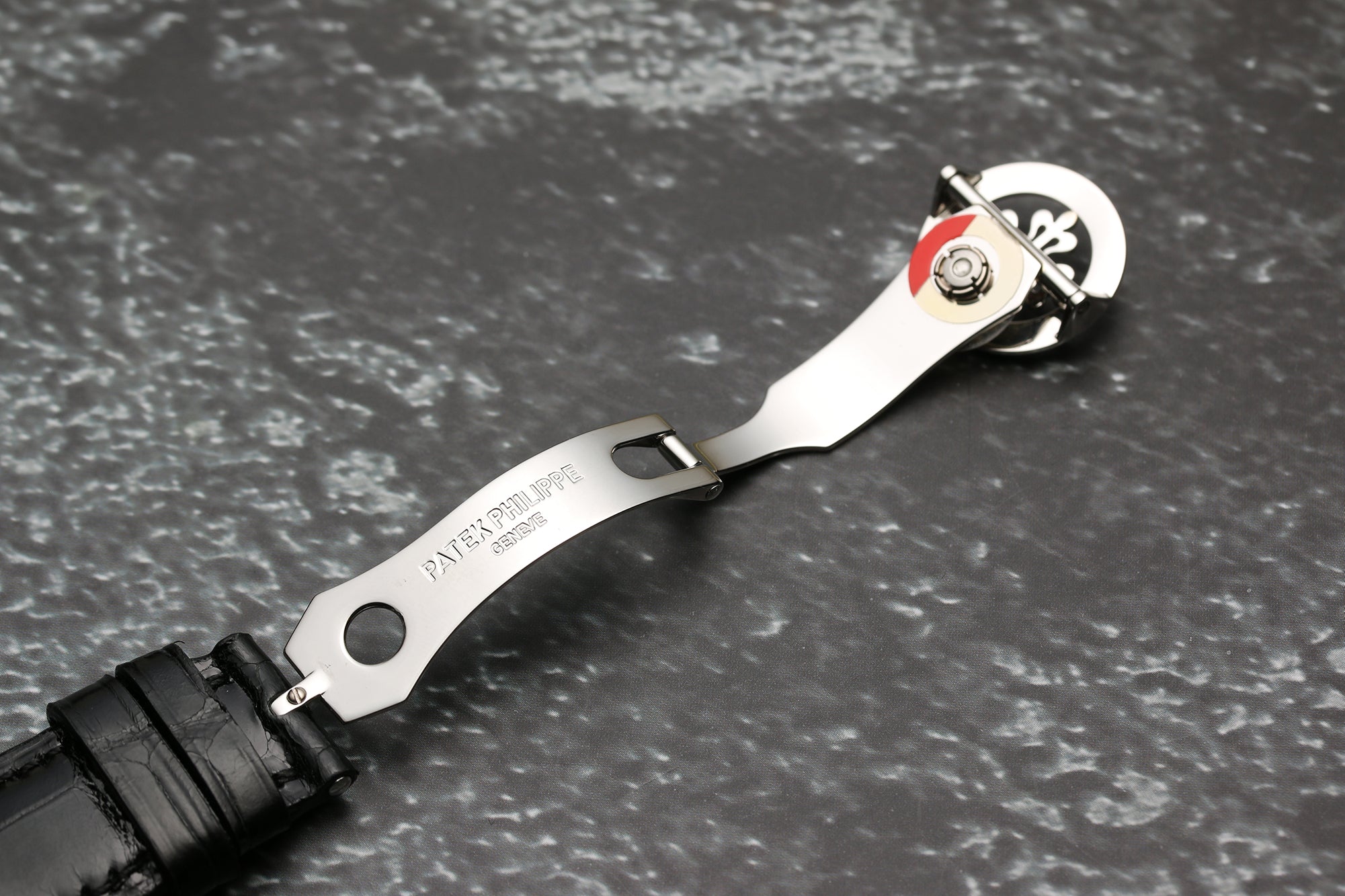 Patek Philippe World Time 18K White Gold Second Hand Watch Collectors 7