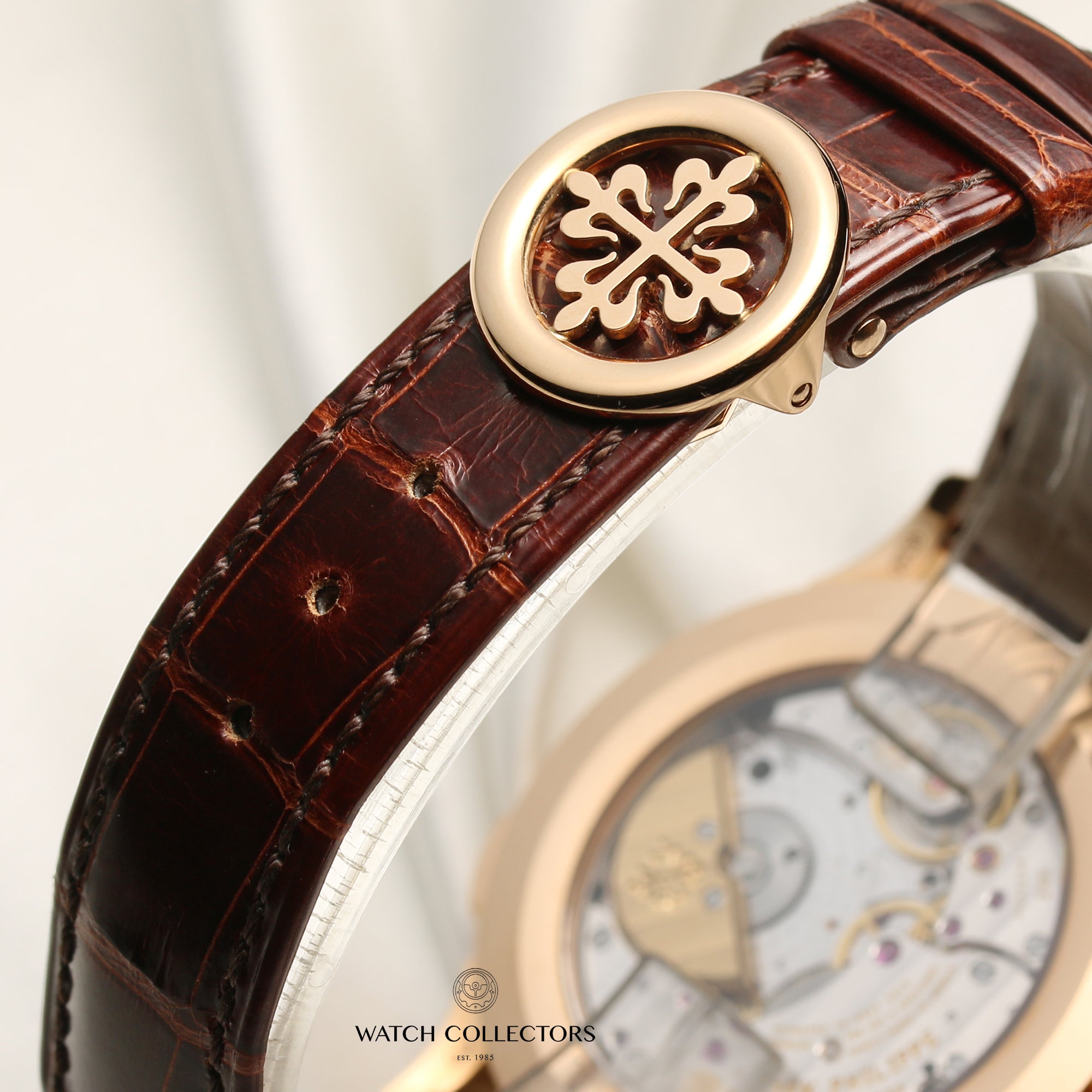 Patek Philippe World Time 5230R-001 18K Rose Gold Second Hand Watch Collectors 11