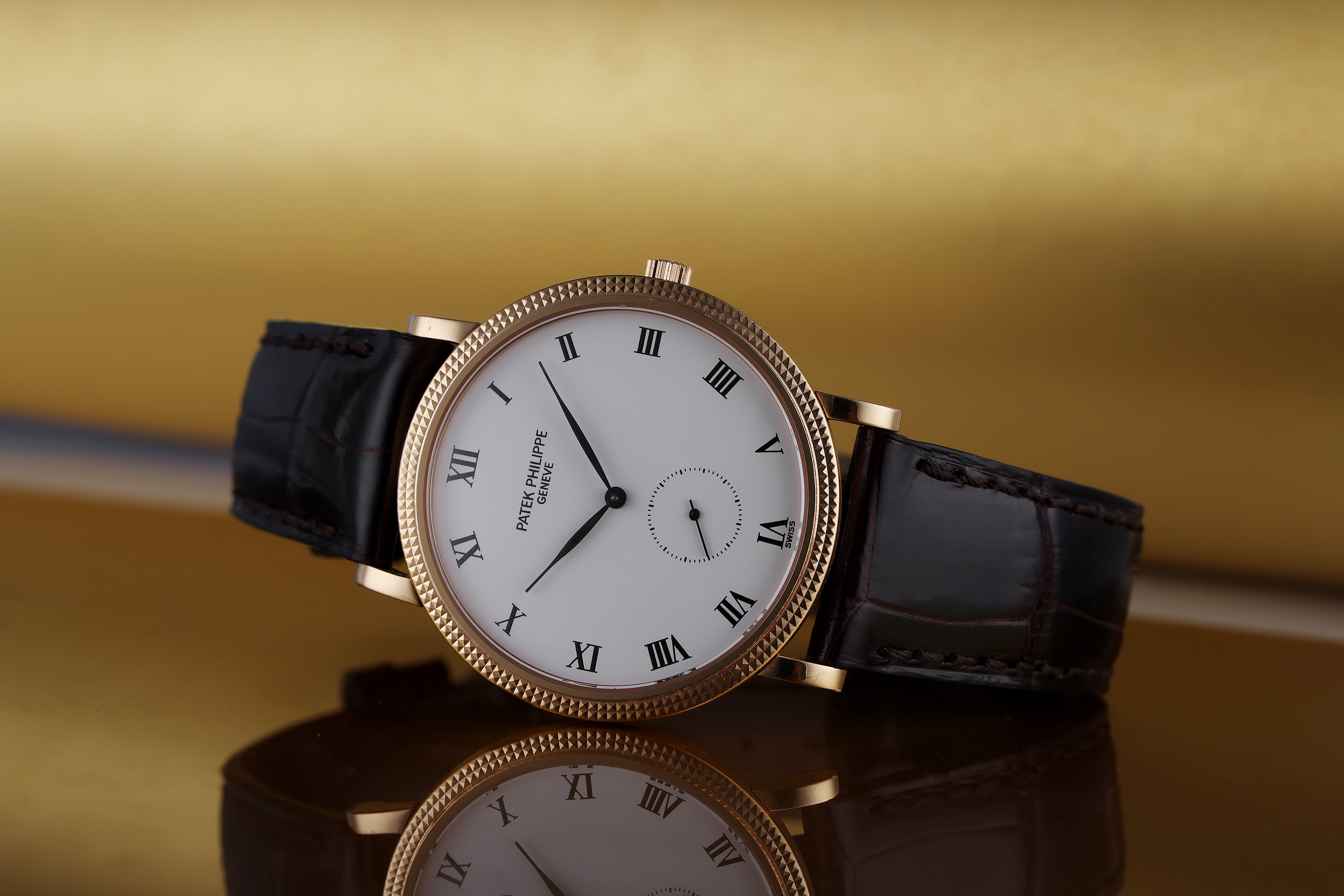 Patek Philippe Calatrava | REF. 3919 | 33mm | 18k Rose Gold | Papers