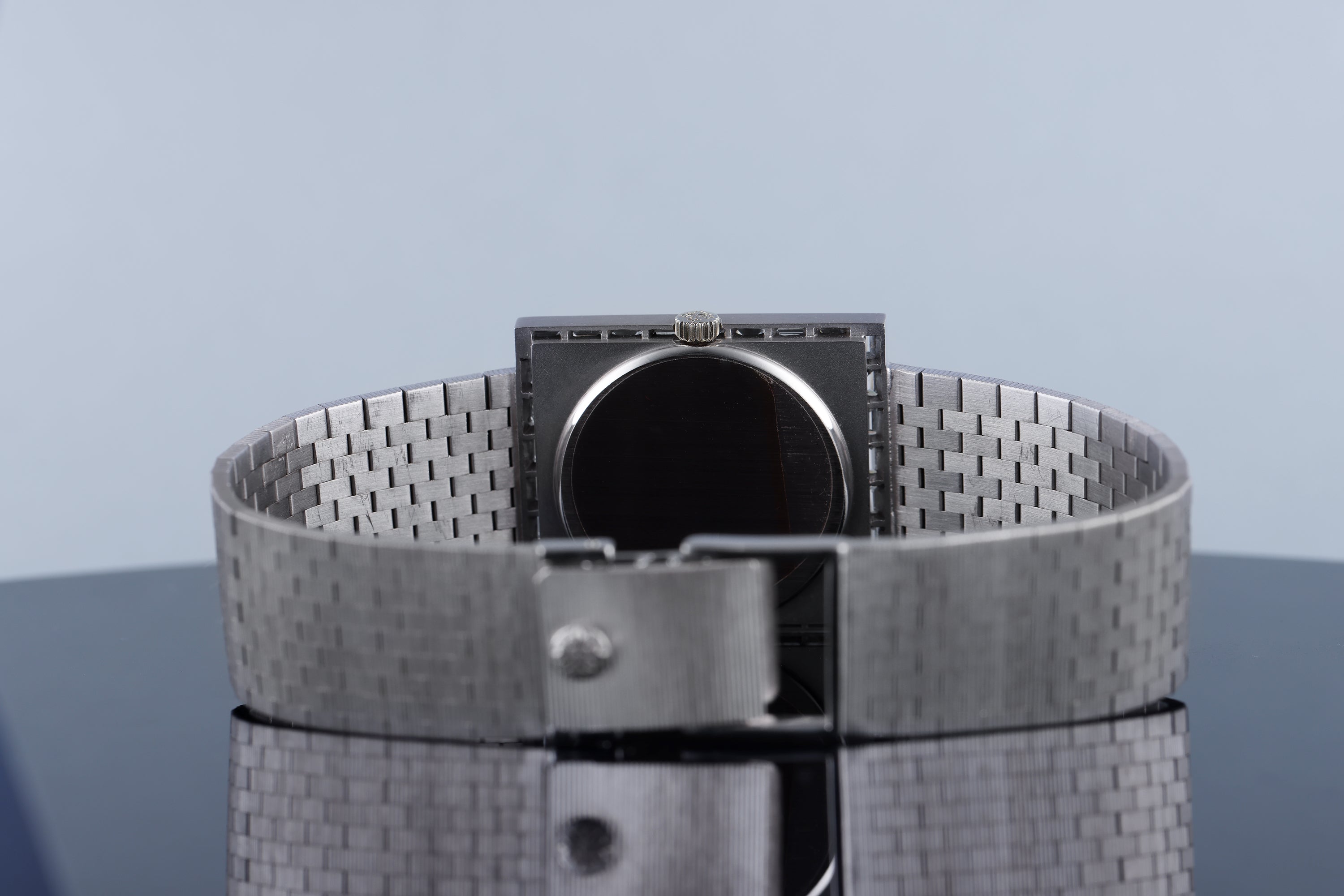 Patek Philippe Vintage Watch | REF. 3540-2 | 18k White Gold | 25.7MM | Diamond Bezel