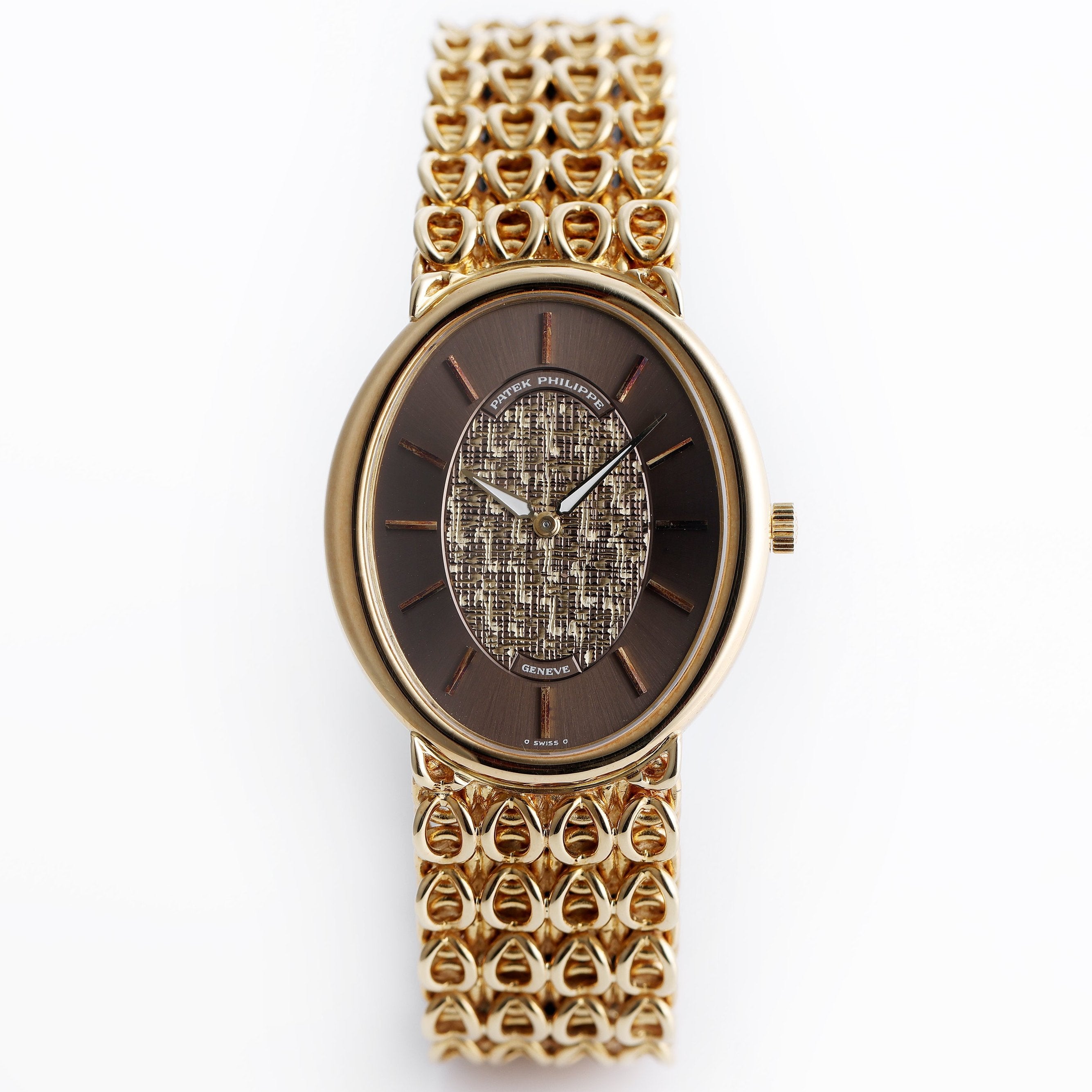 Patek Philippe Vintage Watch | REF. 3798/1 | Chocoloate, Bronze & Golden Unique Dial | 18k Yellow Gold | 30mm