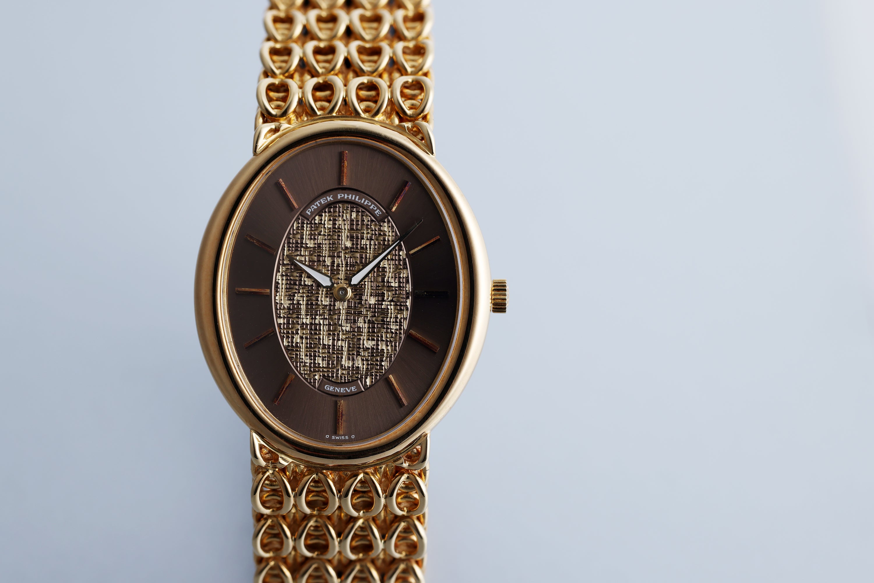 Patek Philippe Vintage Watch | REF. 3798/1 | Chocoloate, Bronze & Golden Unique Dial | 18k Yellow Gold | 30mm