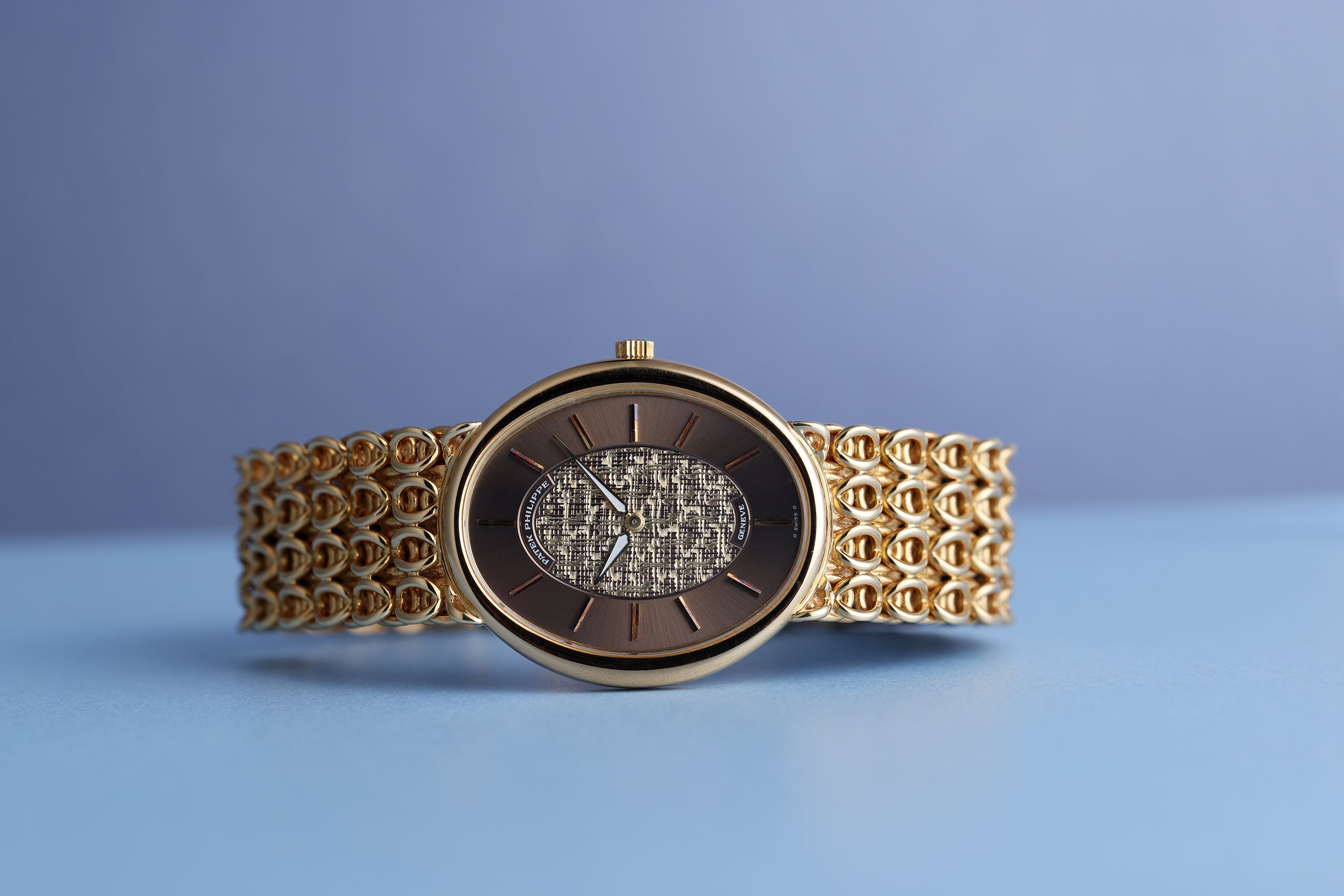 Patek Philippe Vintage Watch | REF. 3798/1 | Chocoloate, Bronze & Golden Unique Dial | 18k Yellow Gold | 30mm