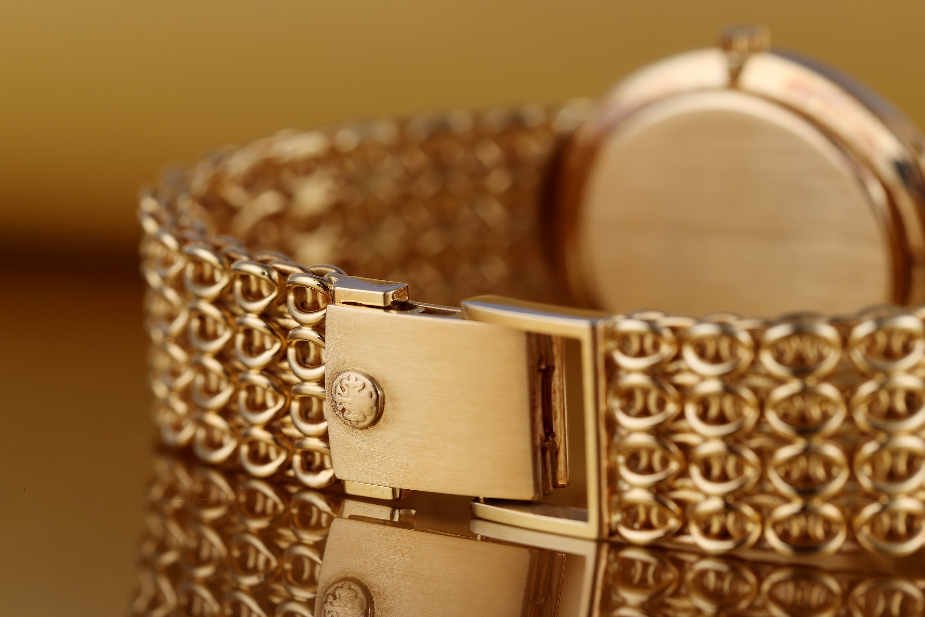 Patek Philippe Vintage Watch | REF. 3798/1 | Chocoloate, Bronze & Golden Unique Dial | 18k Yellow Gold | 30mm