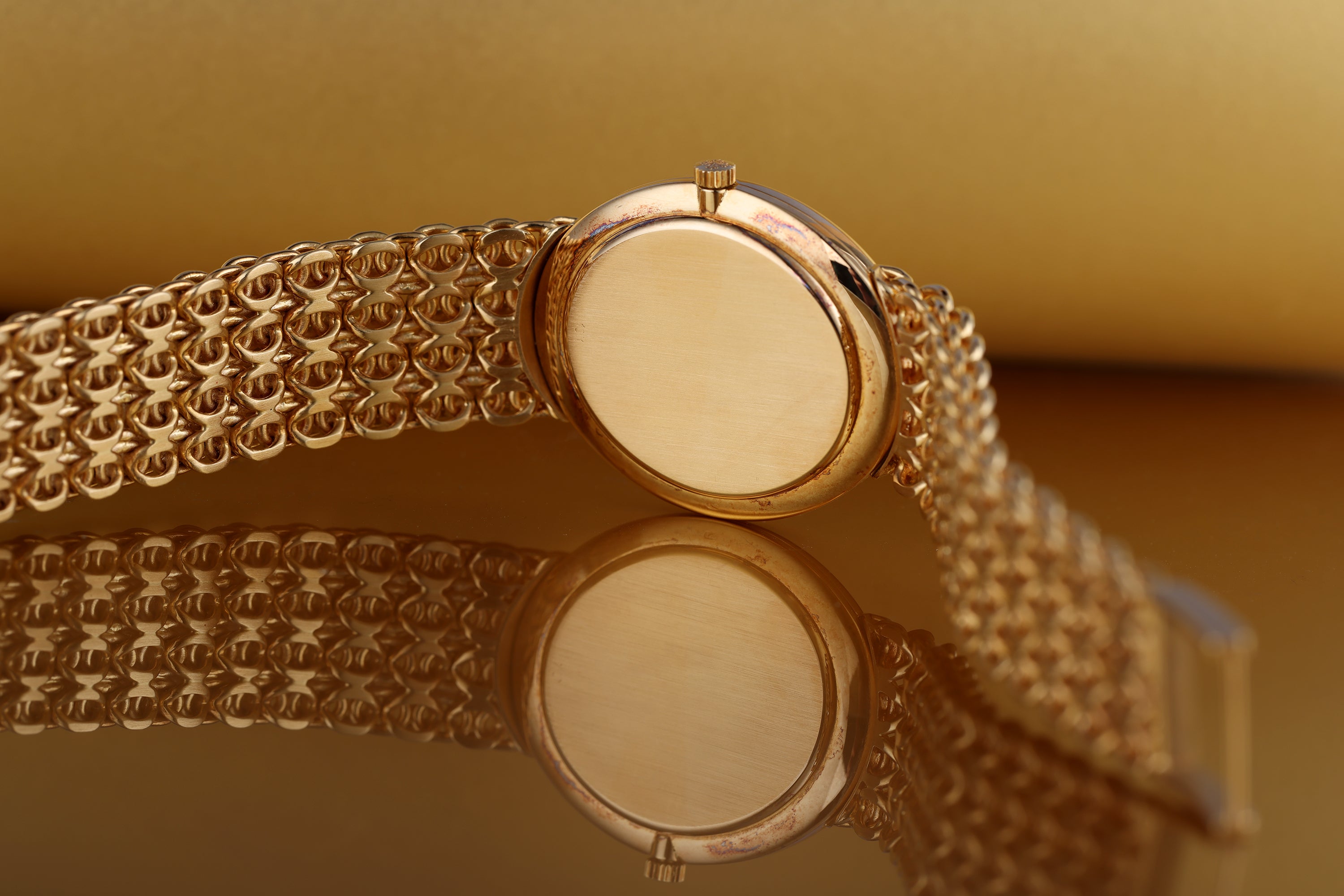 Patek Philippe Vintage Watch | REF. 3798/1 | Chocoloate, Bronze & Golden Unique Dial | 18k Yellow Gold | 30mm