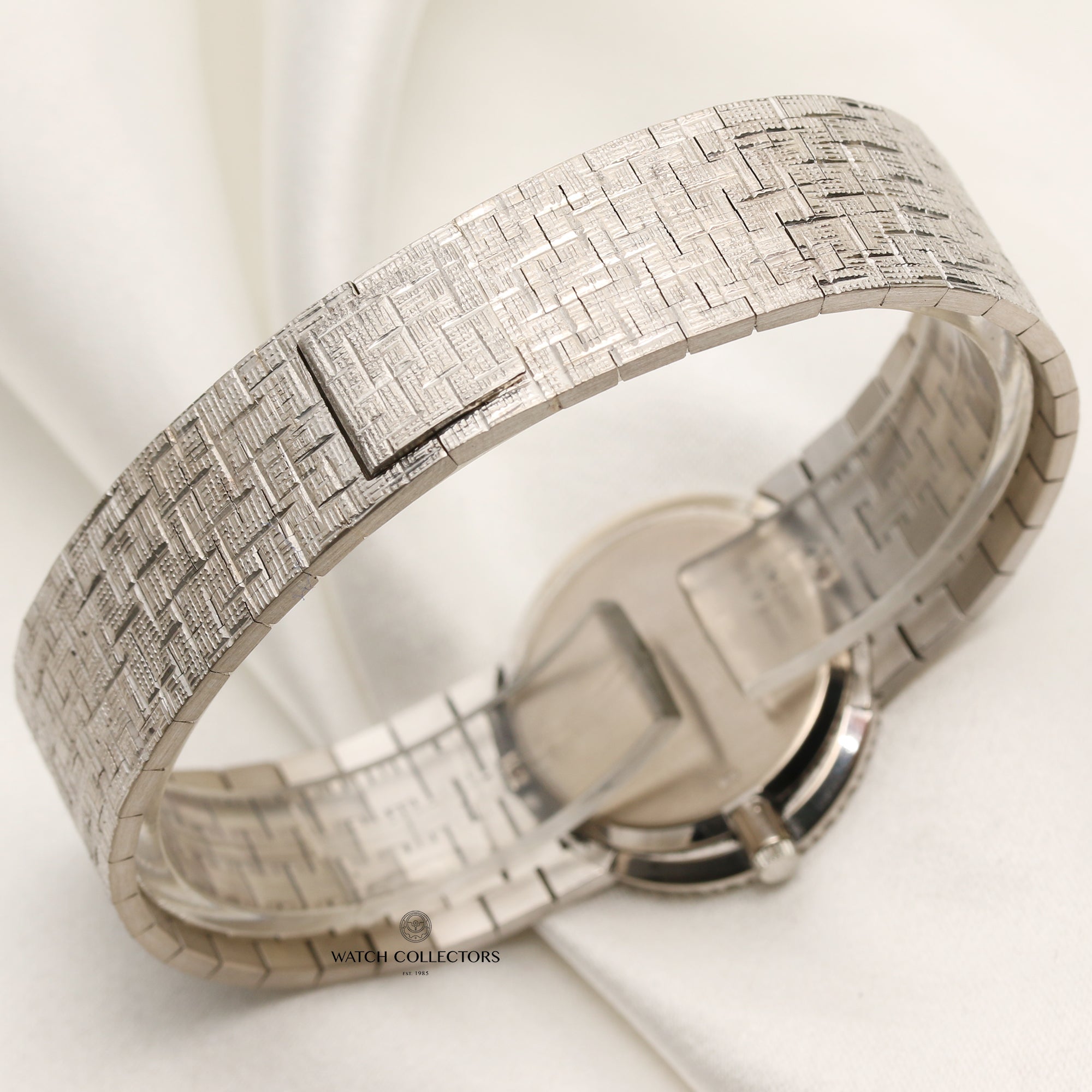 Piaget 18K White Gold Second Hand Watch Collectors 6